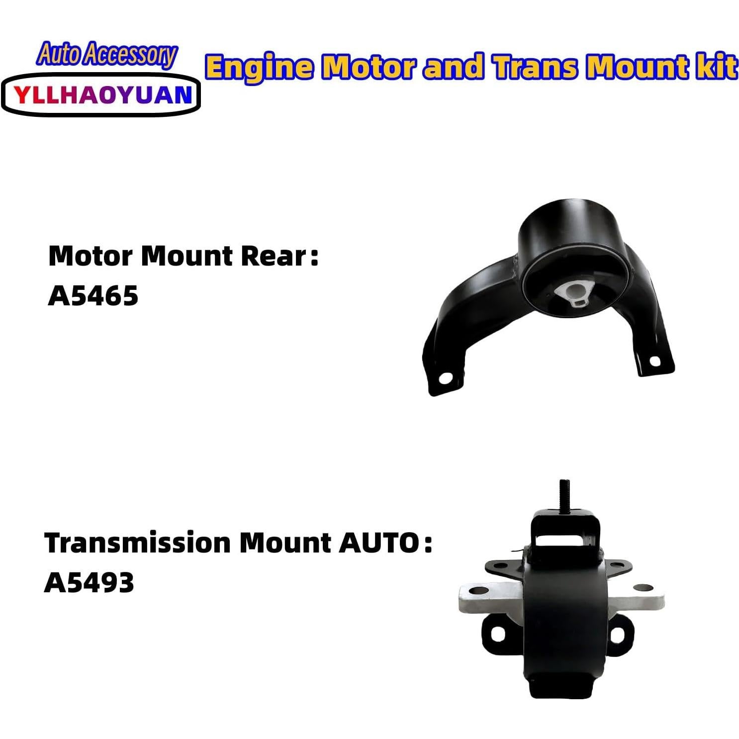 Juego de Soportes de Motor 4Pcs Yllhaoyuan 2008-2010 Chrysler