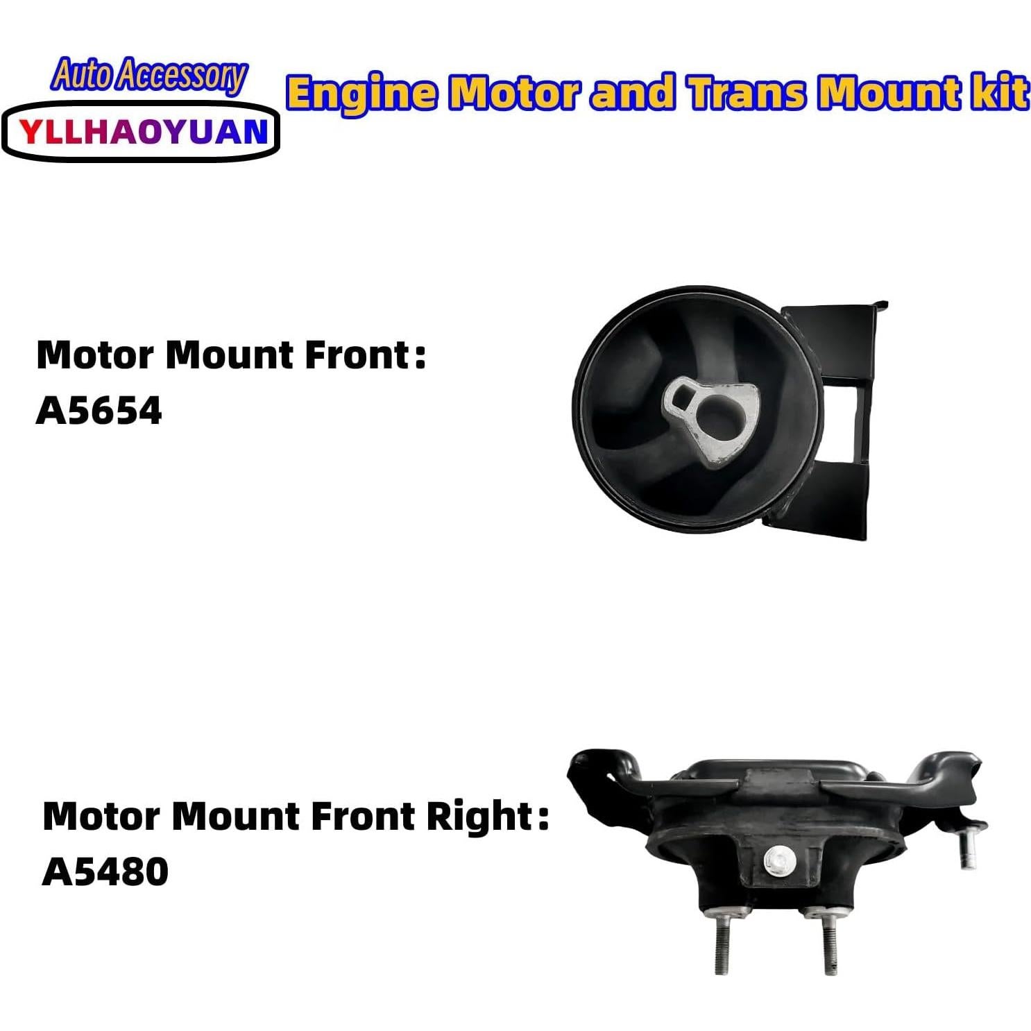 Juego de Soportes de Motor 4Pcs Yllhaoyuan 2008-2010 Chrysler