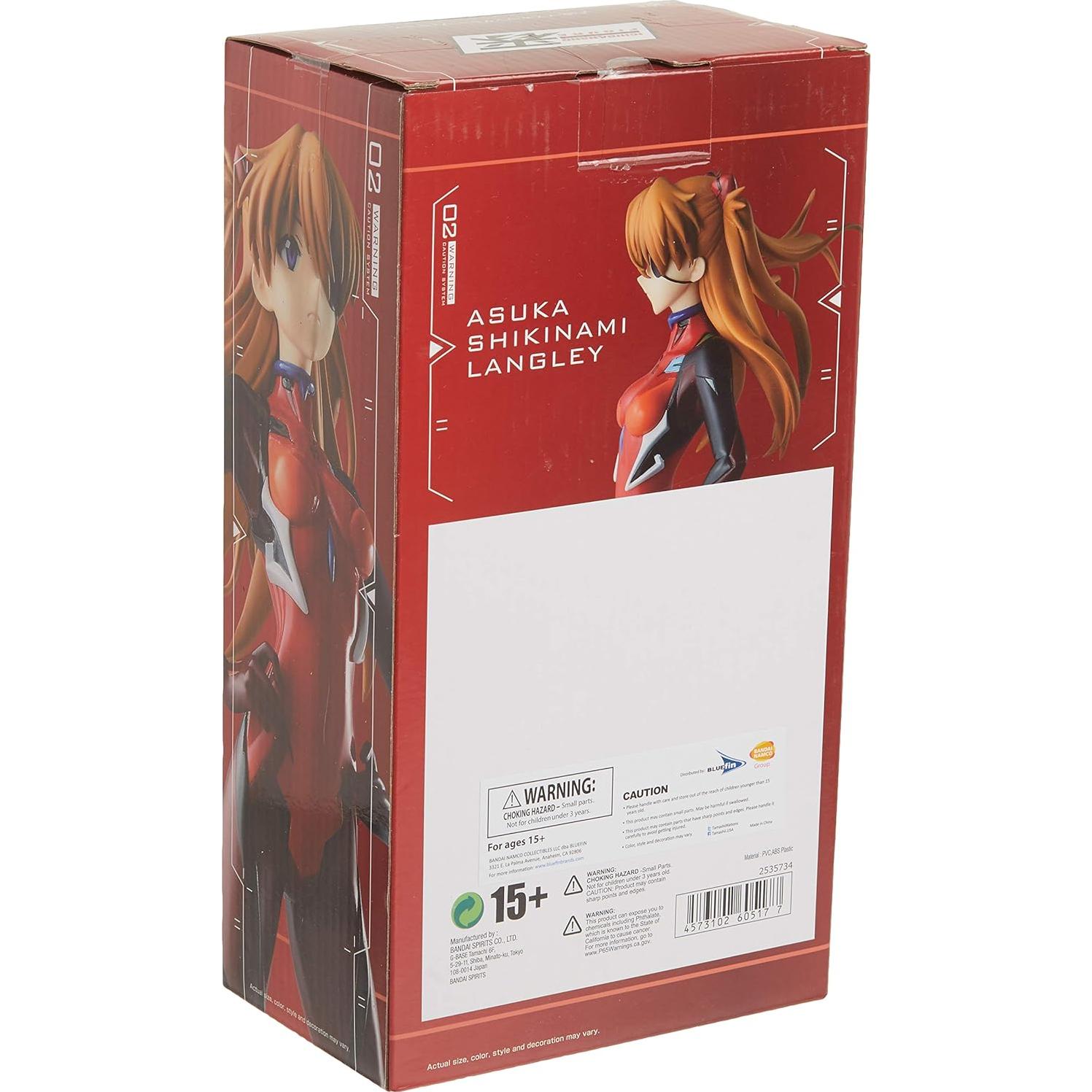Estatua Coleccionable Asuka Shikinami Langley 21,84 cm Bandai