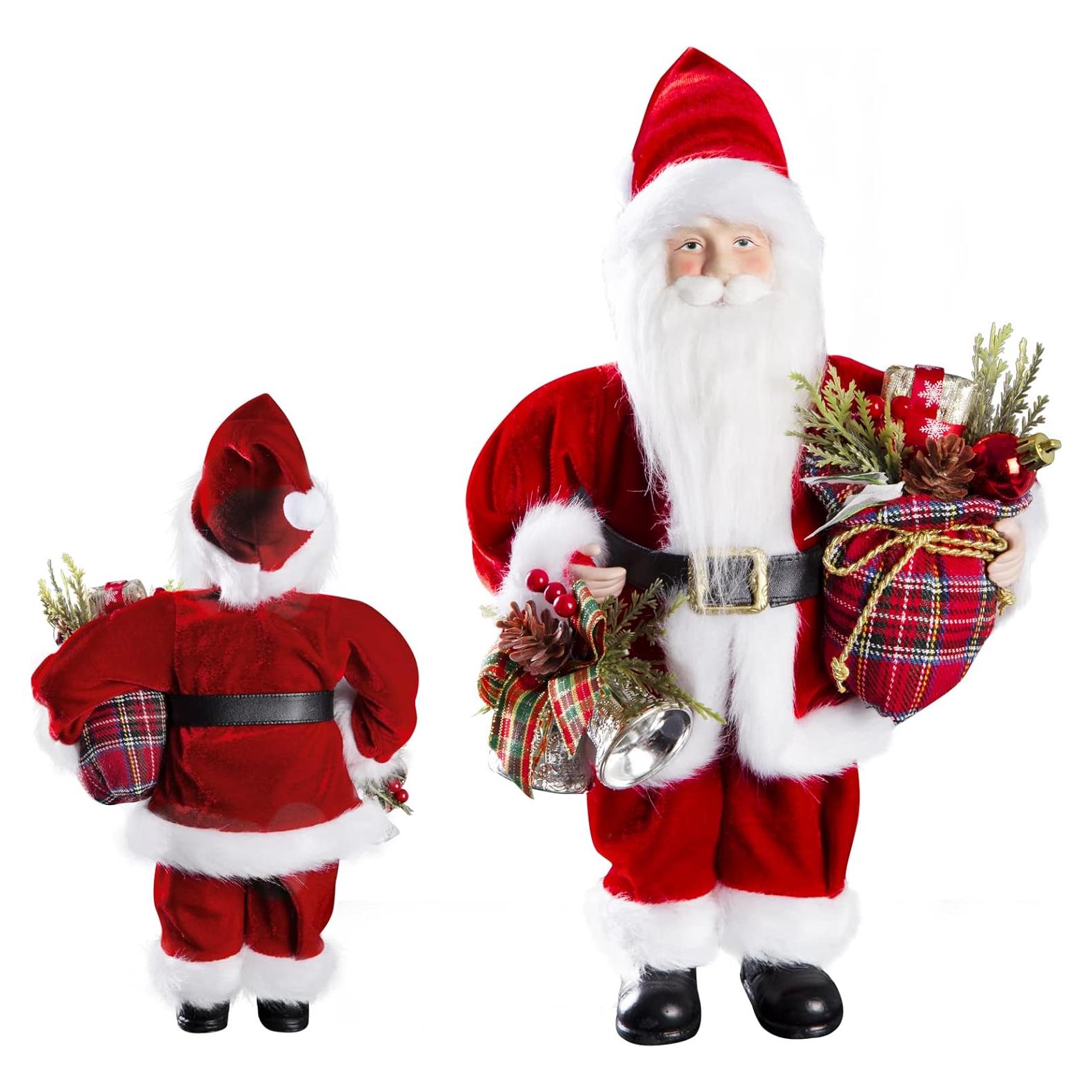 Figura de Santa Claus Uten 31 cm con Regalos y Campana