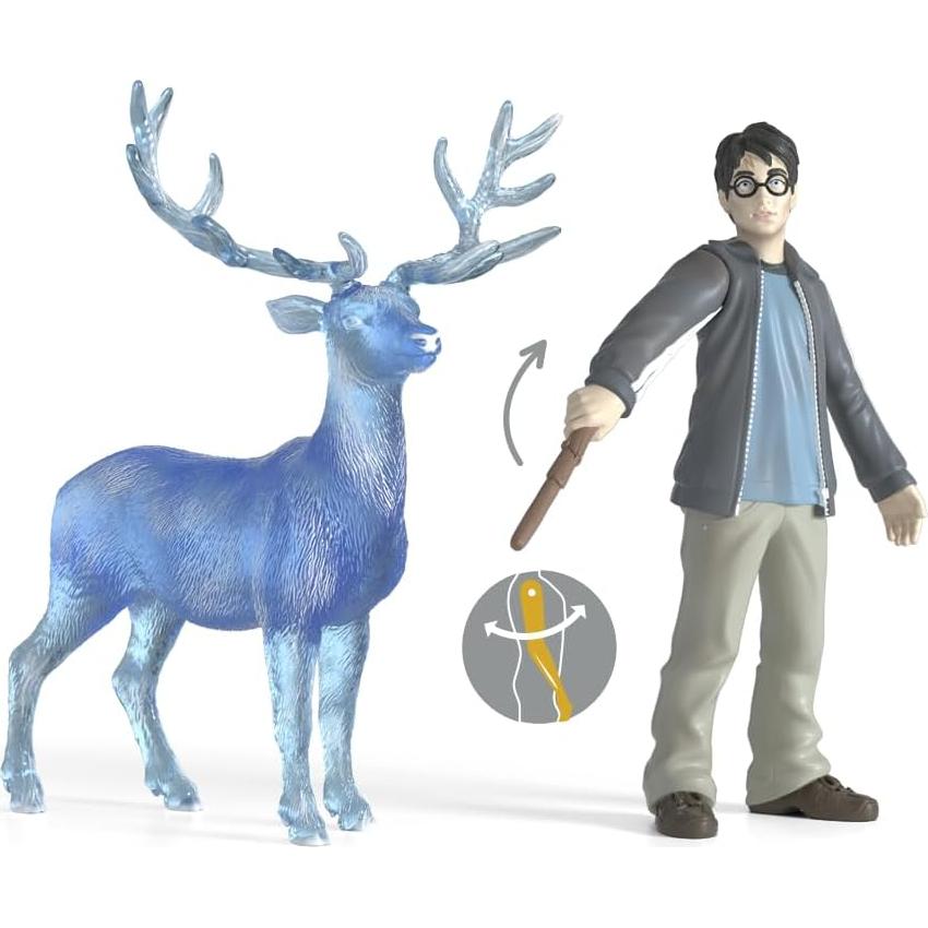 Conjunto Coleccionable Harry Potter con Patronus Ciervo Schleich