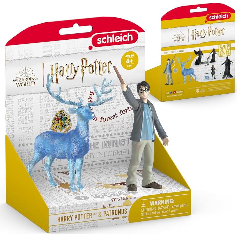 Conjunto Coleccionable Harry Potter con Patronus Ciervo Schleich