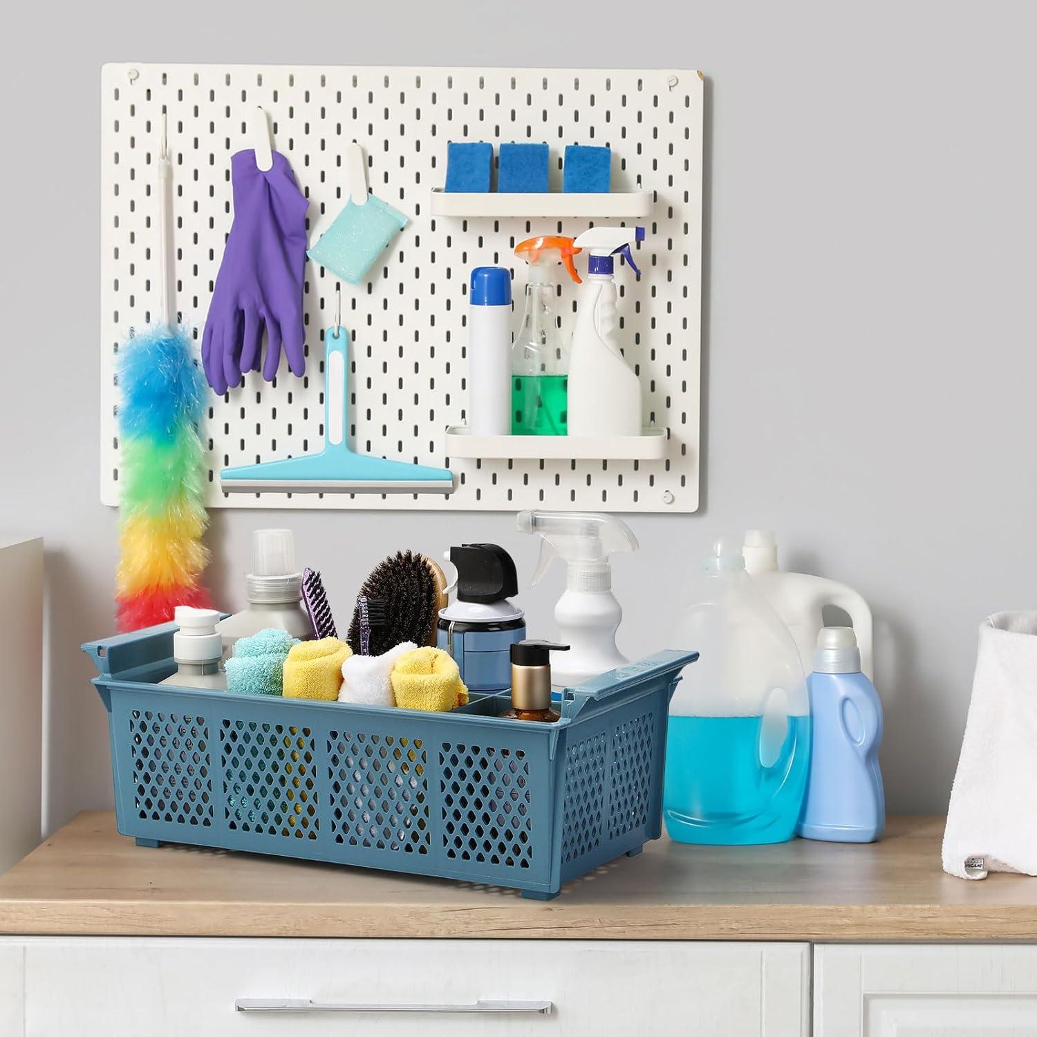 Canasta de Cubiertos Yungyan 2 Pcs 8 Compartimentos Azul