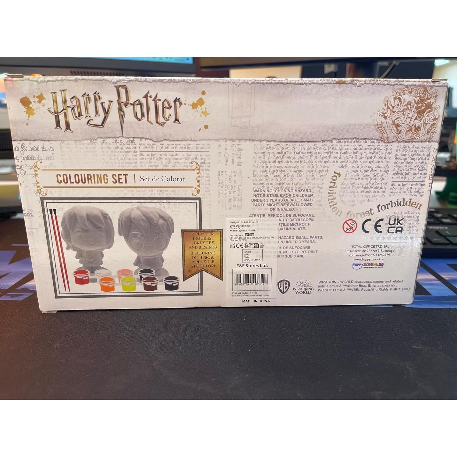 Juego de Figuras de Yeso Harry Potter - Manualidades Creativas