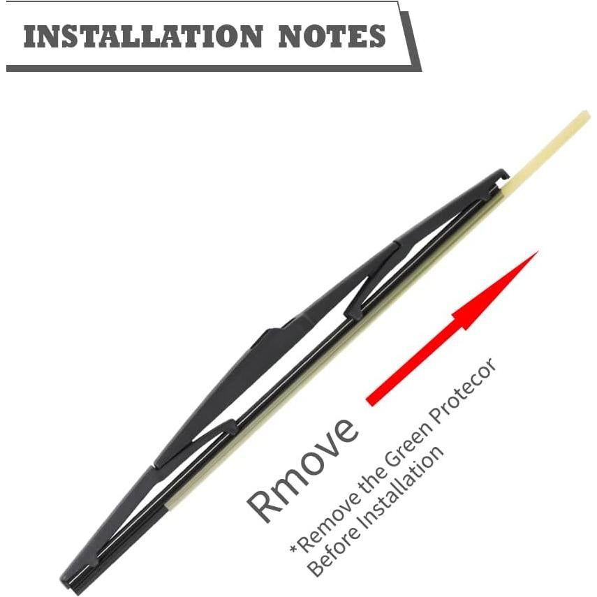 Juego de tuercas HODEE para limpiaparabris trasero 2005-2009