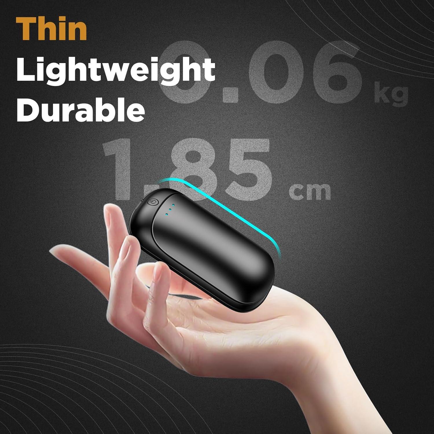 Calentadores de Manos Recargables Lerat A23 USB 2 en 1