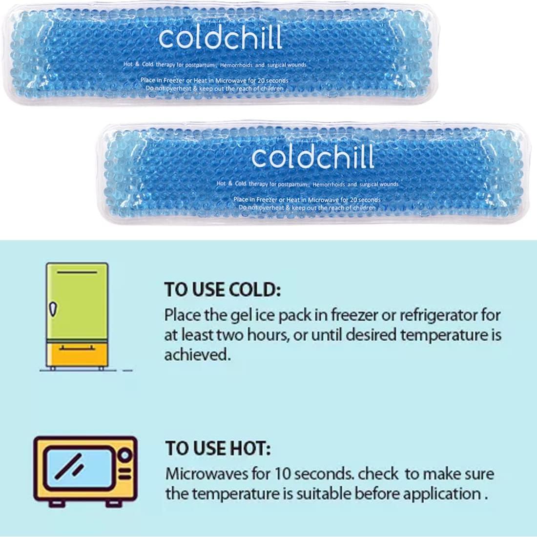 Paquete de Hielo Perineal Reutilizable Coldchill - Alivio Postparto