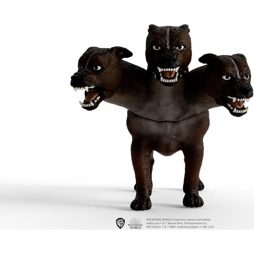 Harry Potter - 7" Fluffy Figurine - Cerberus the Three-Headed Dog from Harry Potter - Wizarding World Collectible Figures for Kids and Adults - Toys for Ages 6+ | 13990