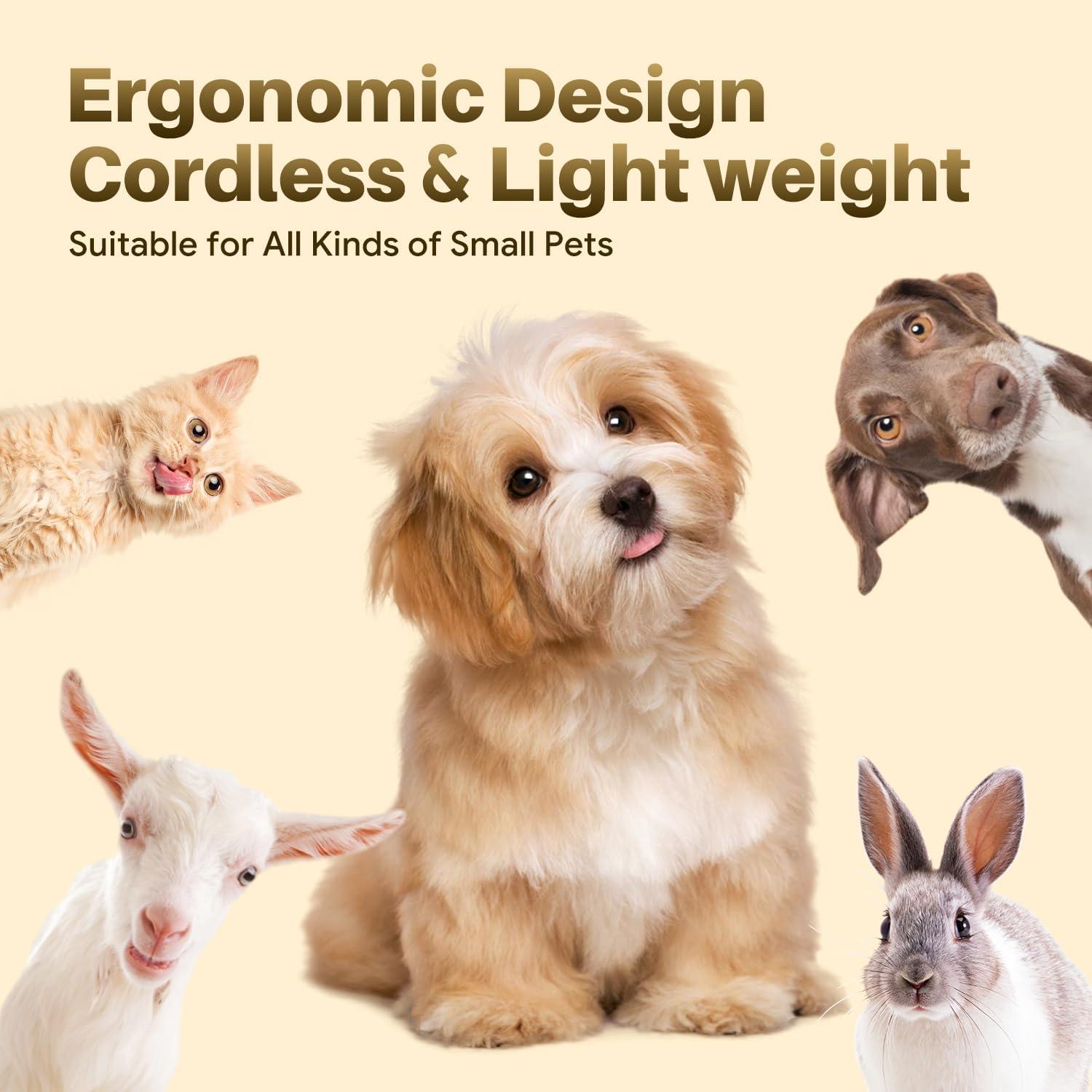 Kit de Aseo 4 en 1 Aibors para Perros Pequeños IPX7