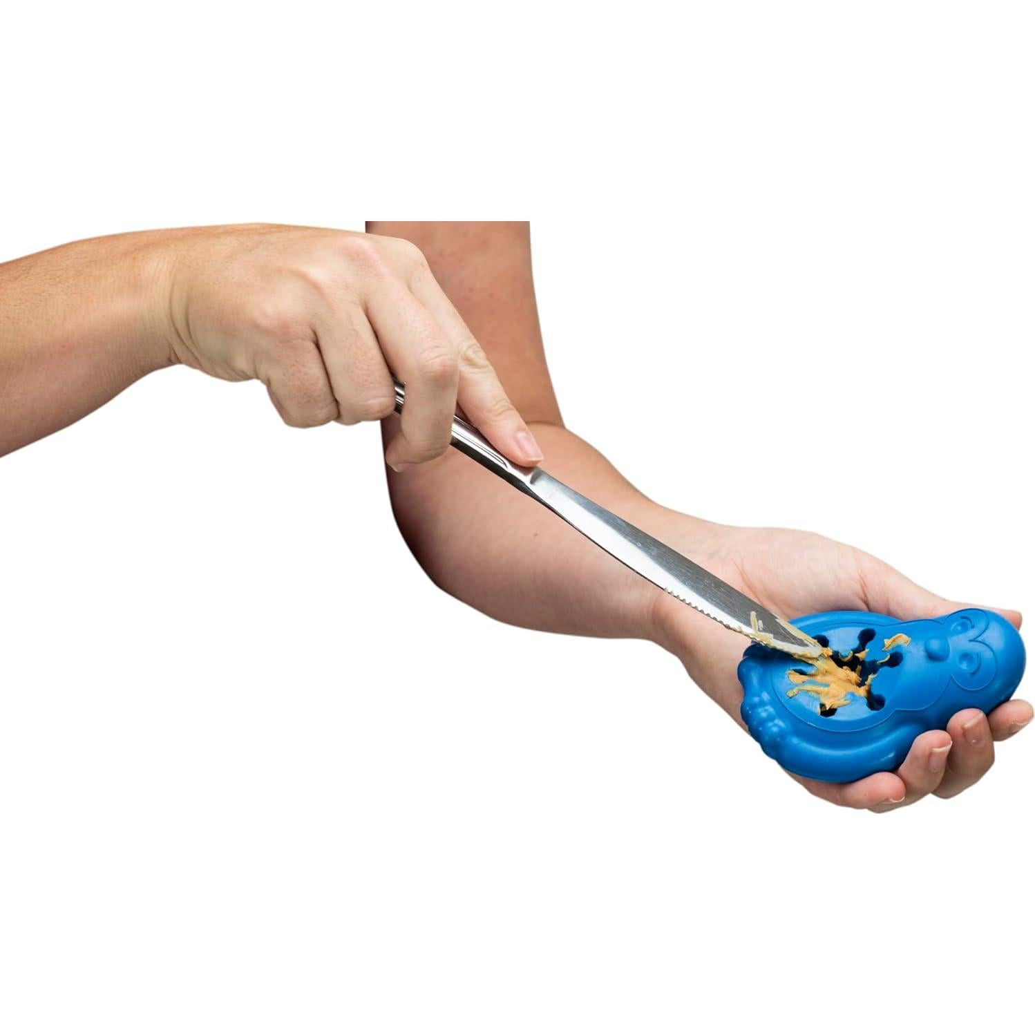 PetSafe Chilly Penguin, Freezable Dog Toy for Small Dogs, Fill and Freeze, Frozen Dog Toy to Fill with Treats, French Vanilla Scented, Interactive Pet Puzzle for Boredom or Separation Anxiety, Small