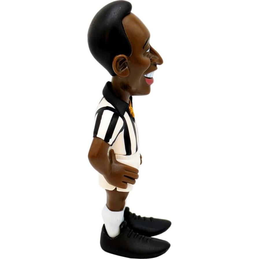 Figurita Coleccionable Minix Pele Santos 12 cm Detalle