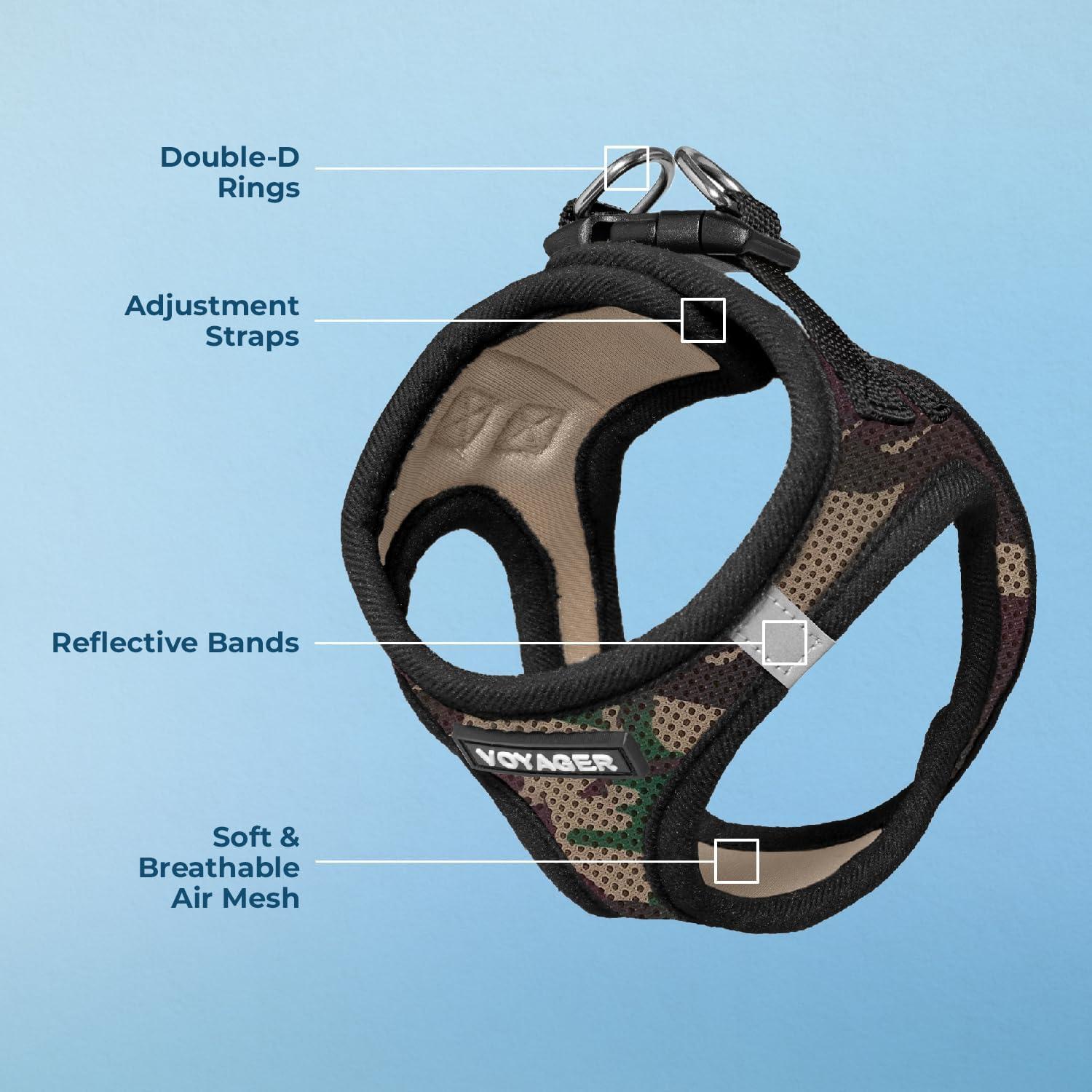 Arnés para Perros Voyager Step-In Air - Malla Reflectante XS