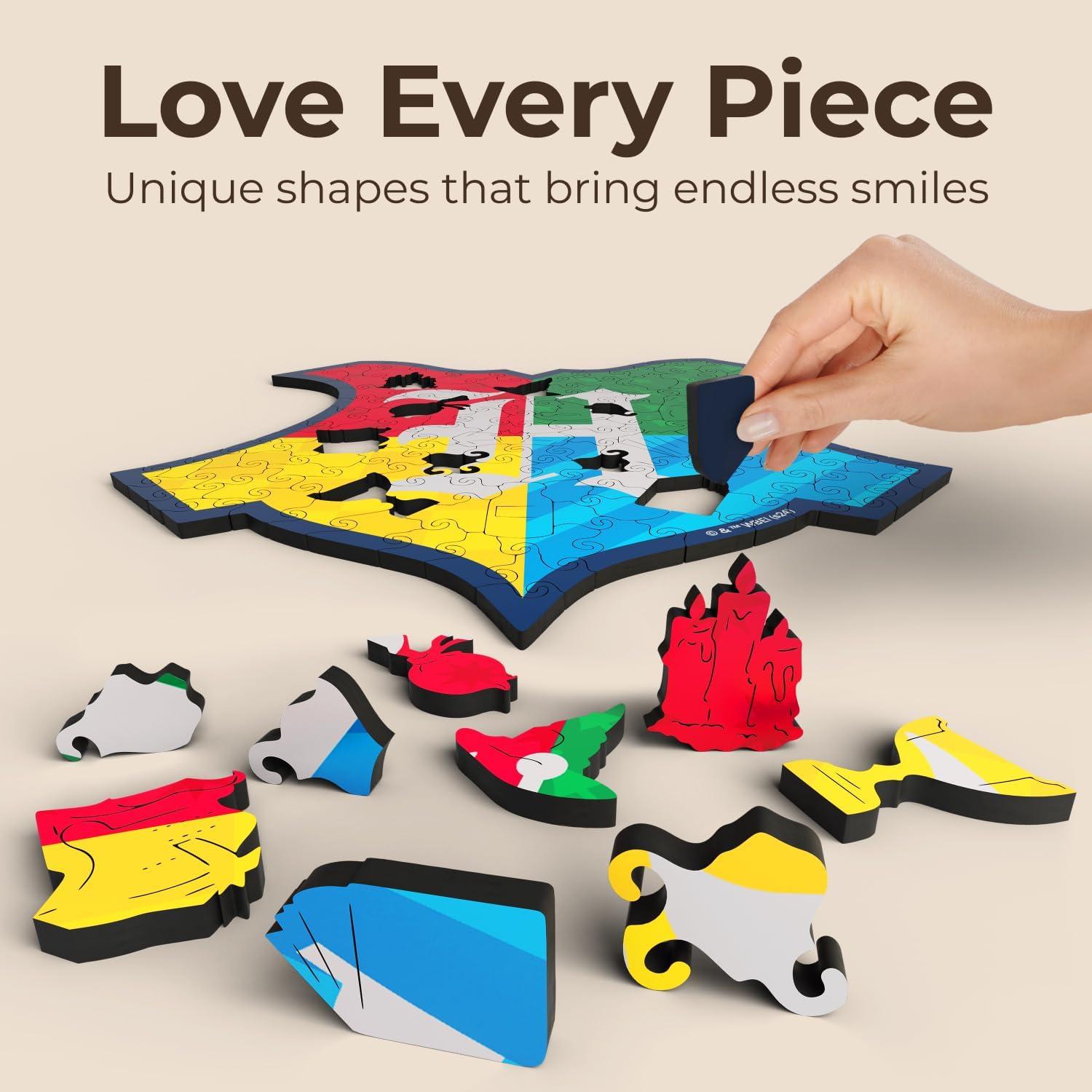 Rompecabezas Harry Potter - Madera 129 Piezas 27x27 cm