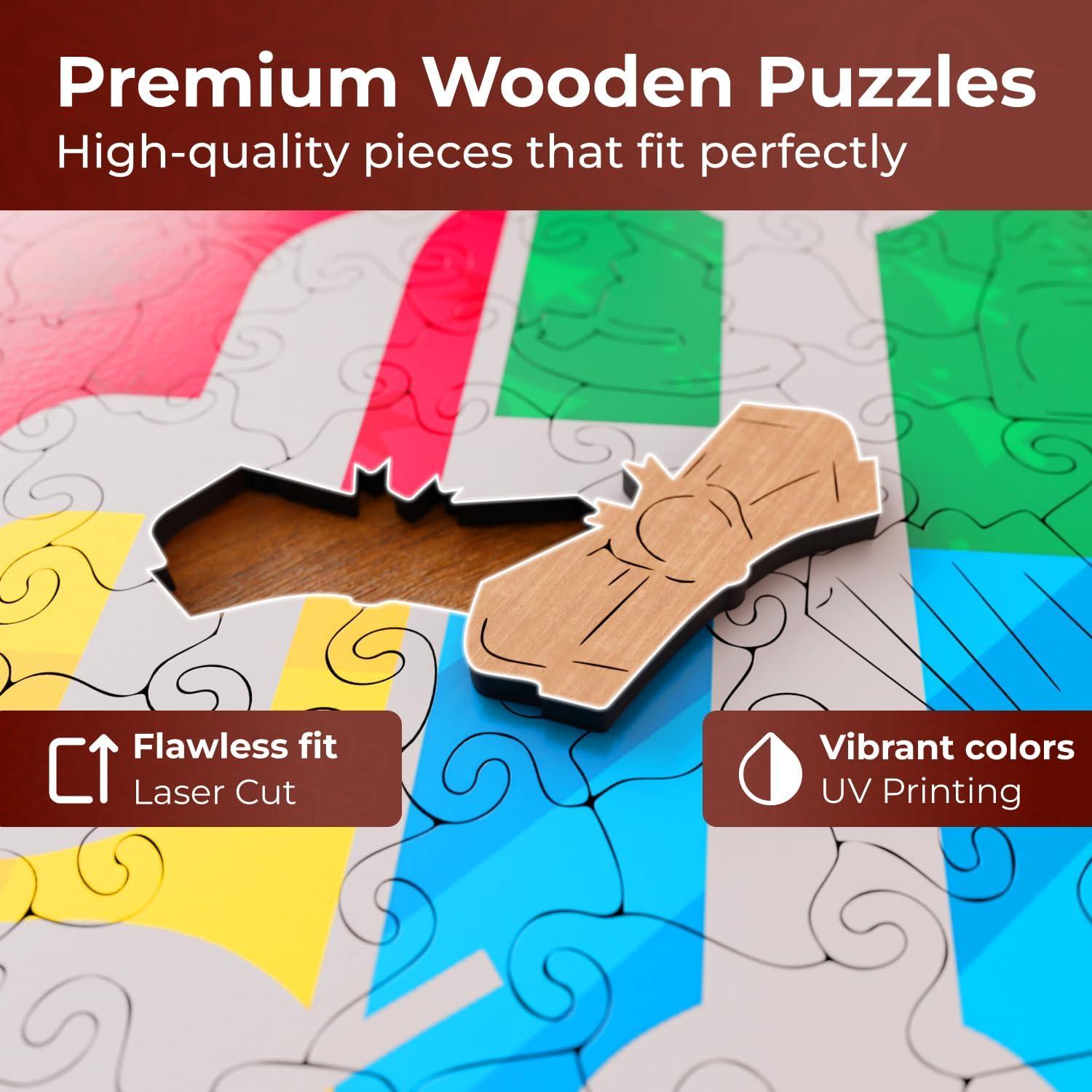 Rompecabezas Harry Potter - Madera 129 Piezas 27x27 cm