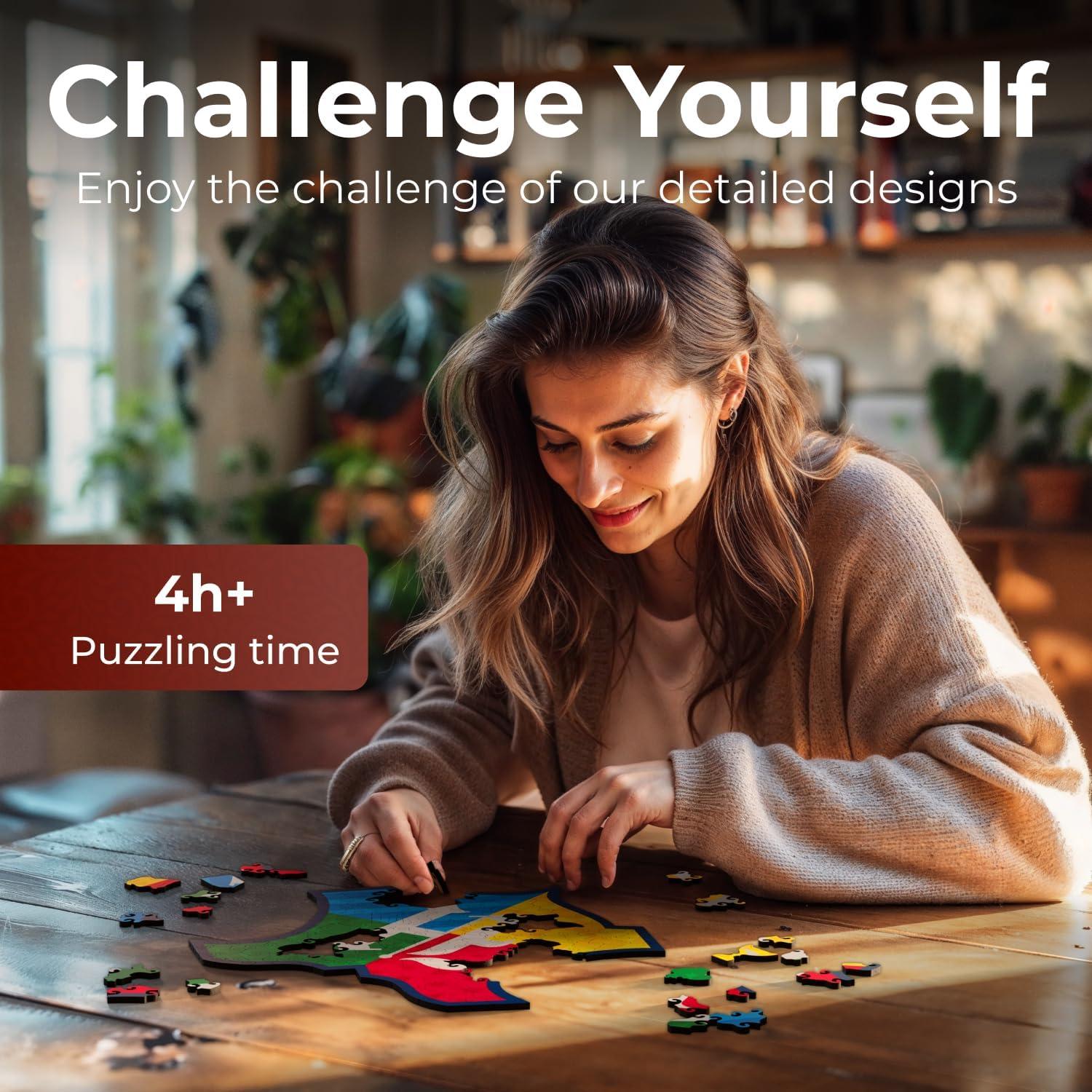 Rompecabezas Harry Potter - Madera 129 Piezas 27x27 cm