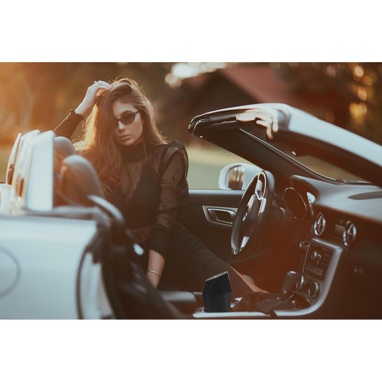 Soporte de Basura para Auto Ginsco 600ml a Prueba de Fugas