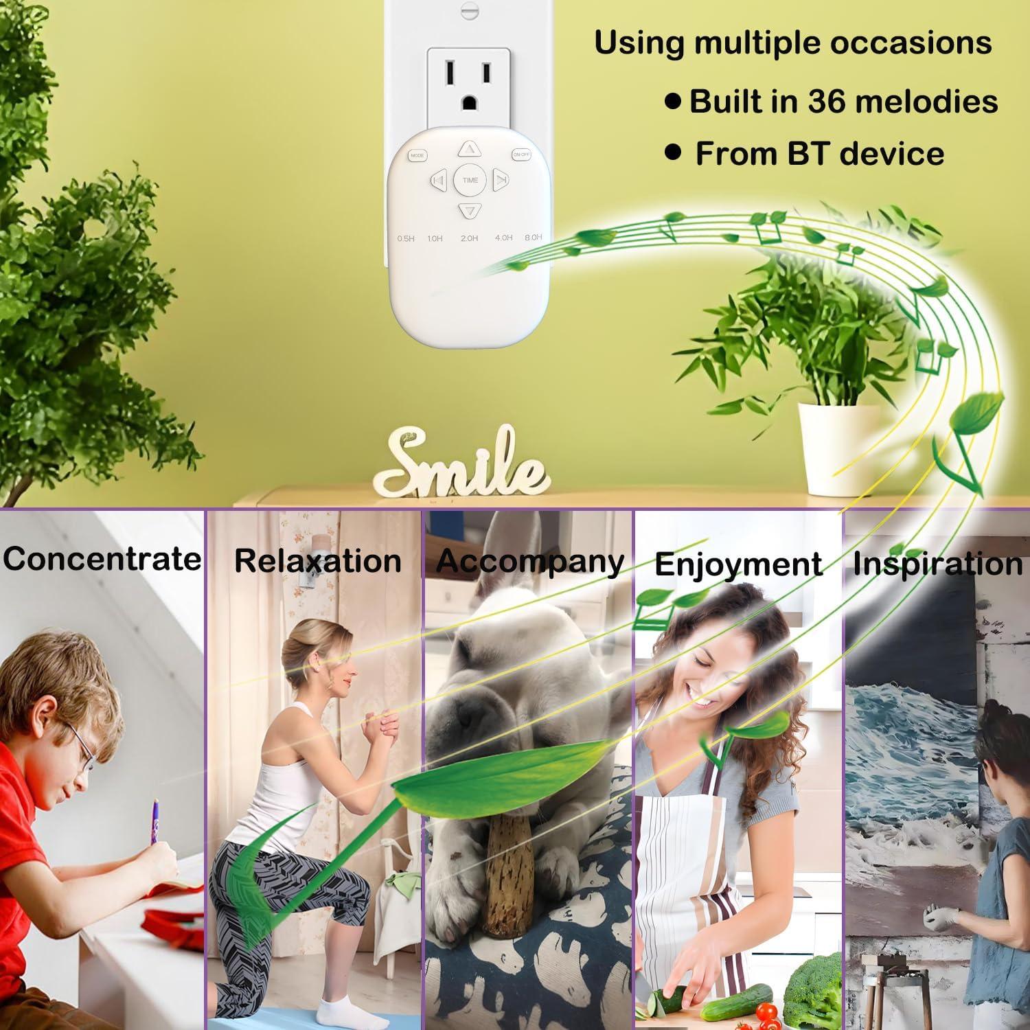 Máquina de Ruido Blanco Shenzhen YK01, 36 Sonidos Relajantes