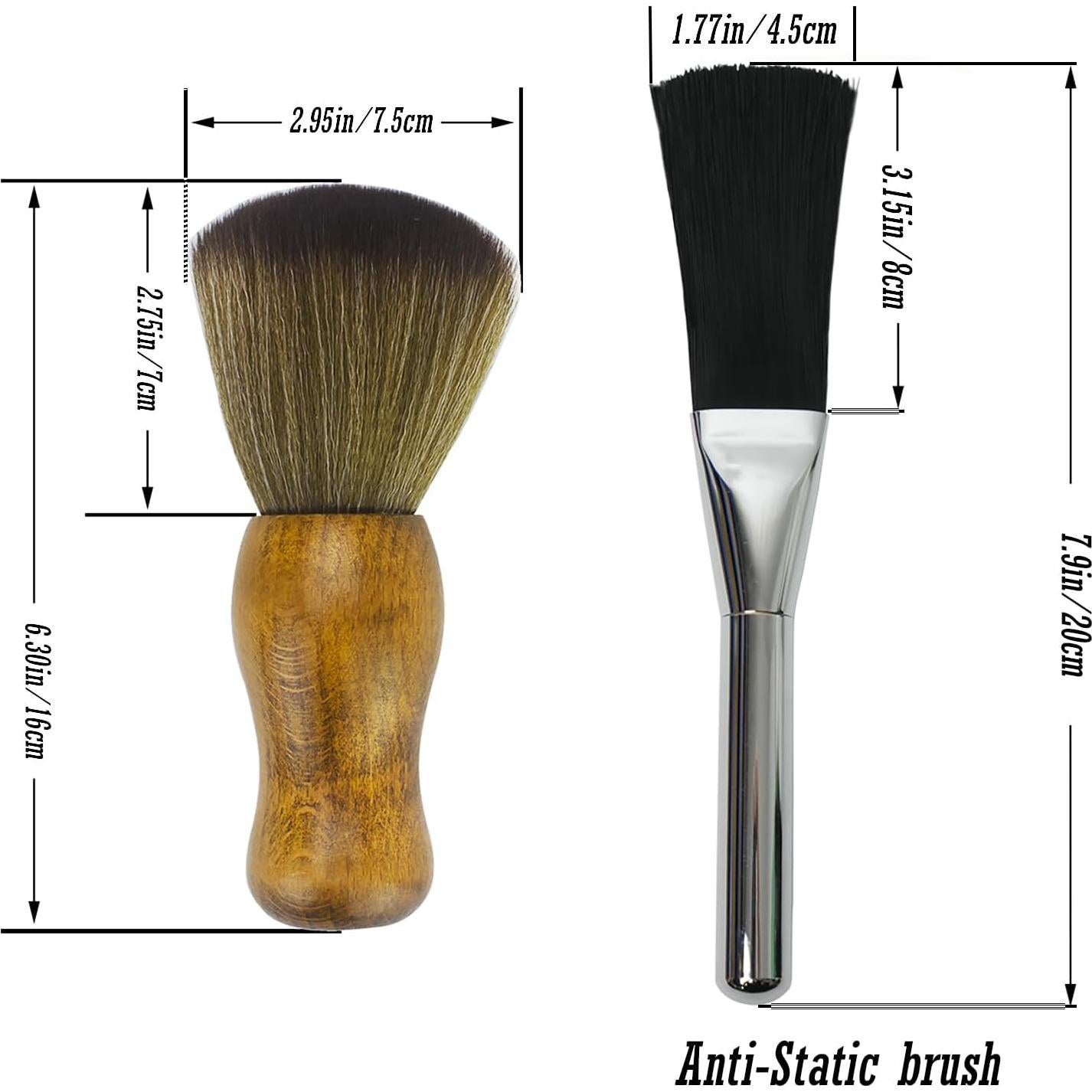 Kit de Limpieza Profesional para Estatuas GiantBee - 3 Cepillos Suaves