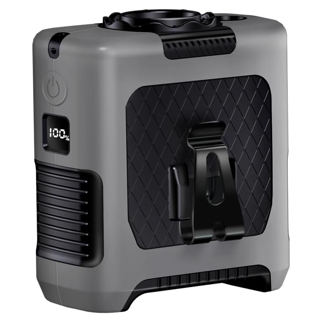 Ventilador Portátil AINFTIME H60 10000mAh con Clip y Luz LED