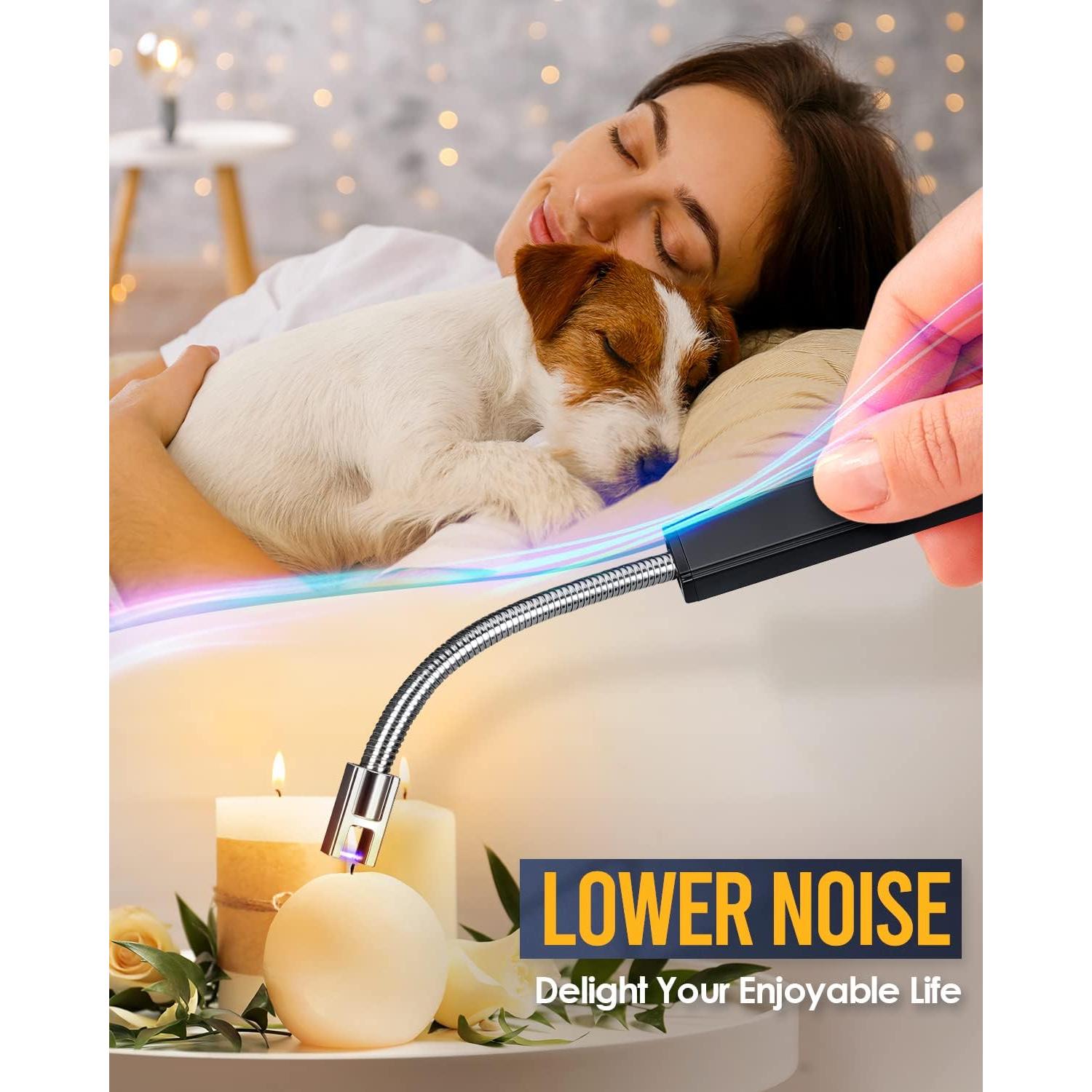 Encendedor Eléctrico Recargable CAREVER con Cuello Flexible