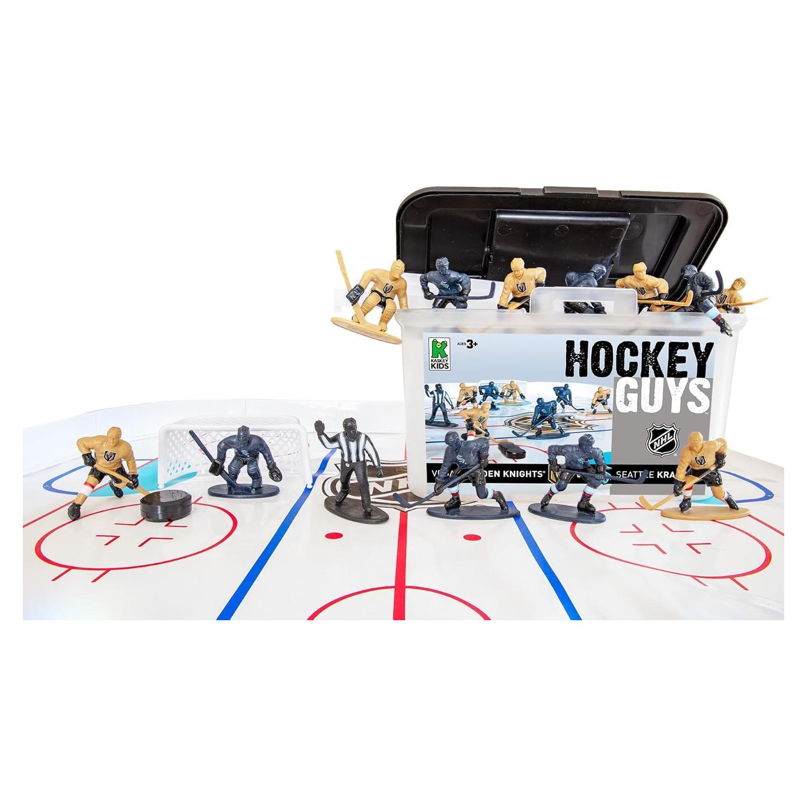 Kaskey Kids Hockey Guys Set Vegas vs Seattle - 27 Piezas