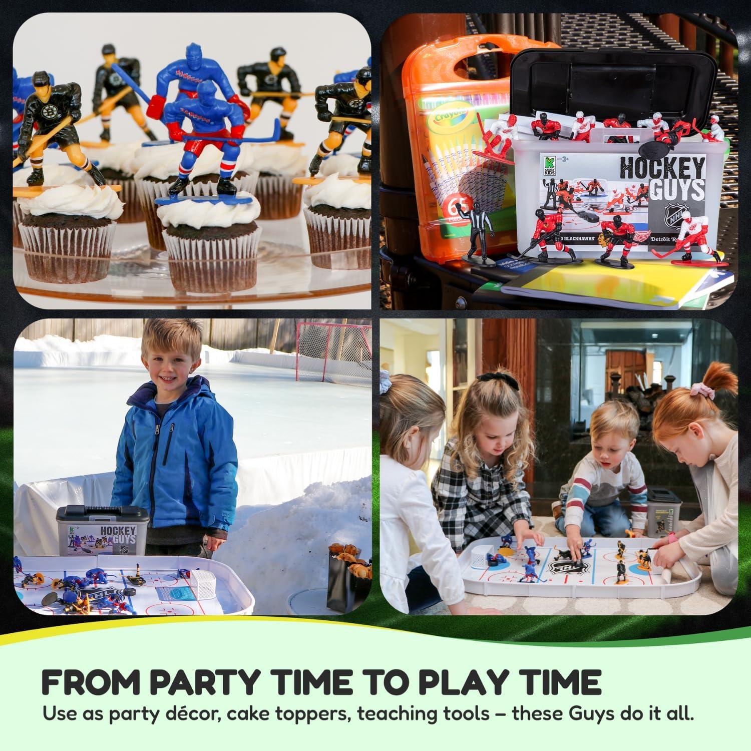 Kaskey Kids Hockey Guys Set Vegas vs Seattle - 27 Piezas