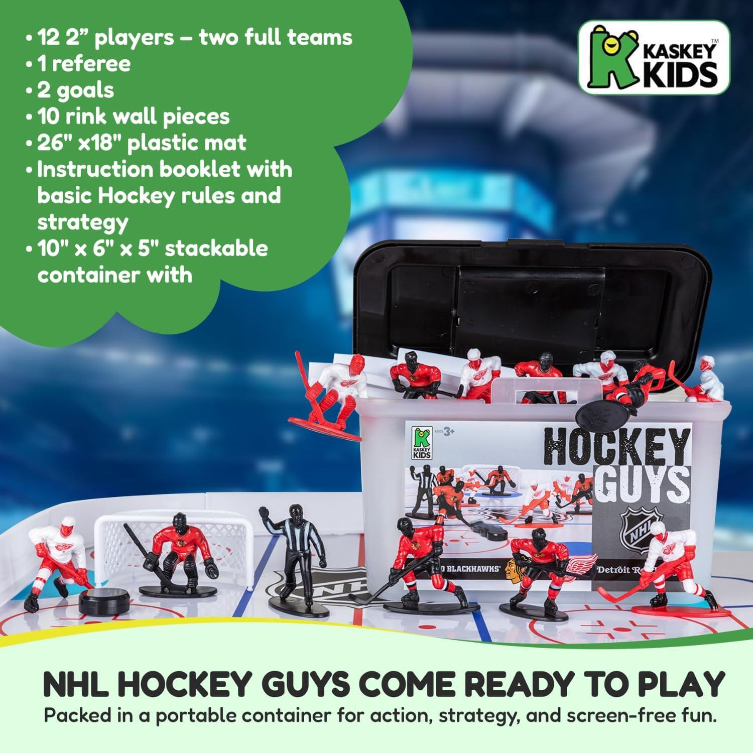 Kaskey Kids Hockey Guys Set Vegas vs Seattle - 27 Piezas