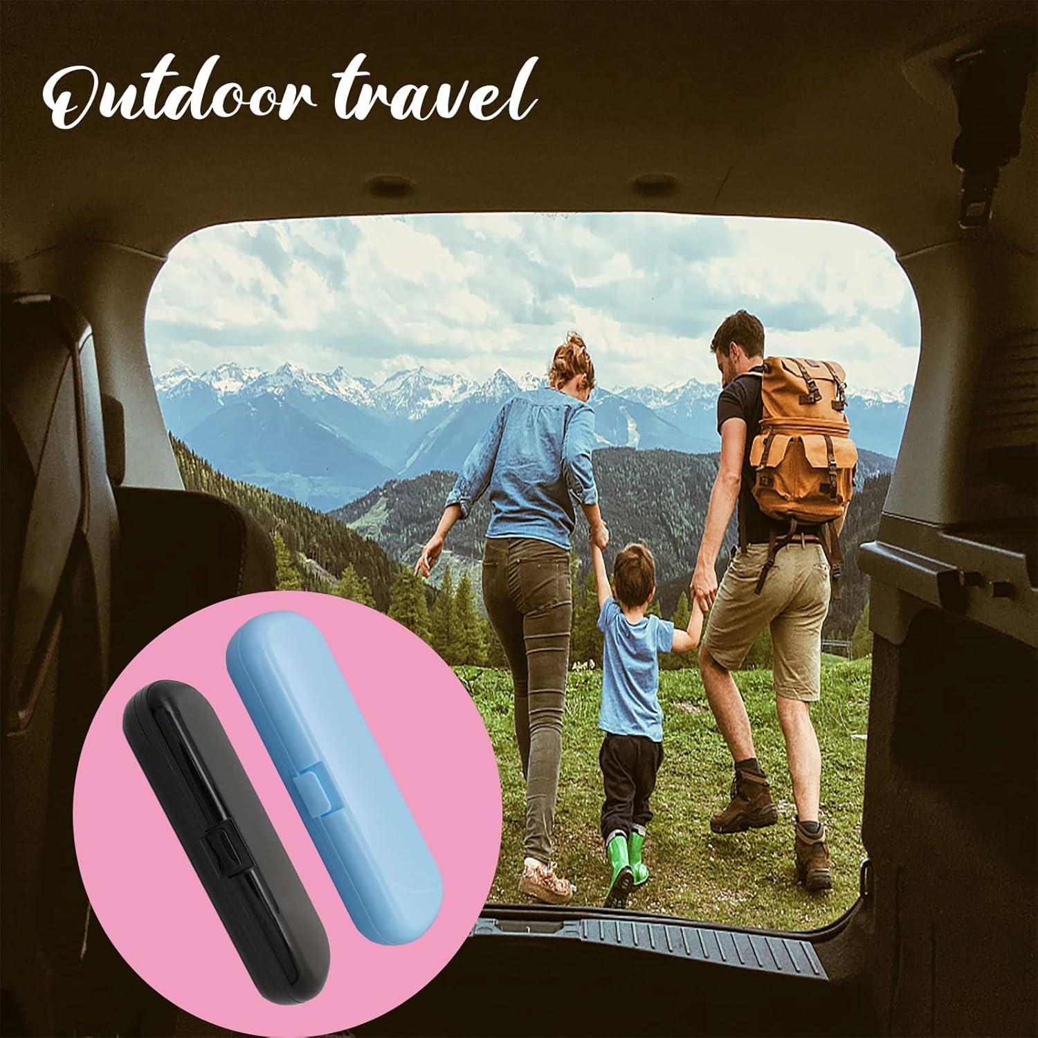 Estuche de Viaje para Cepillo de Dientes Eléctrico Hovesty - 2 Pcs