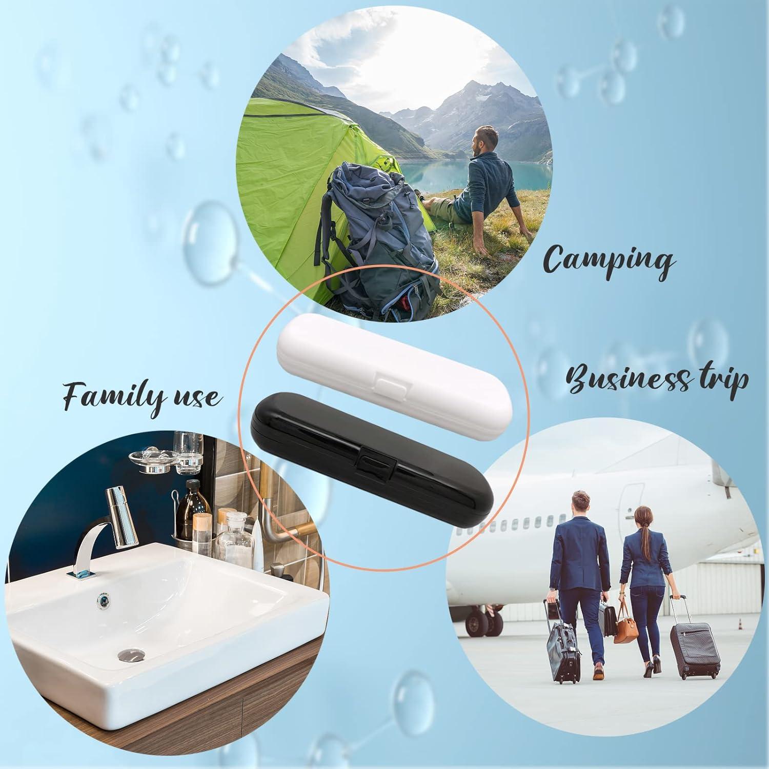 Estuche de Viaje para Cepillo de Dientes Eléctrico Hovesty - 2 Pcs