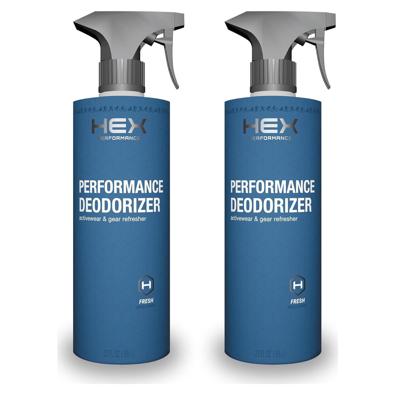 Spray Desodorante HEX Performance Fresco 2x22oz Eliminador Olores