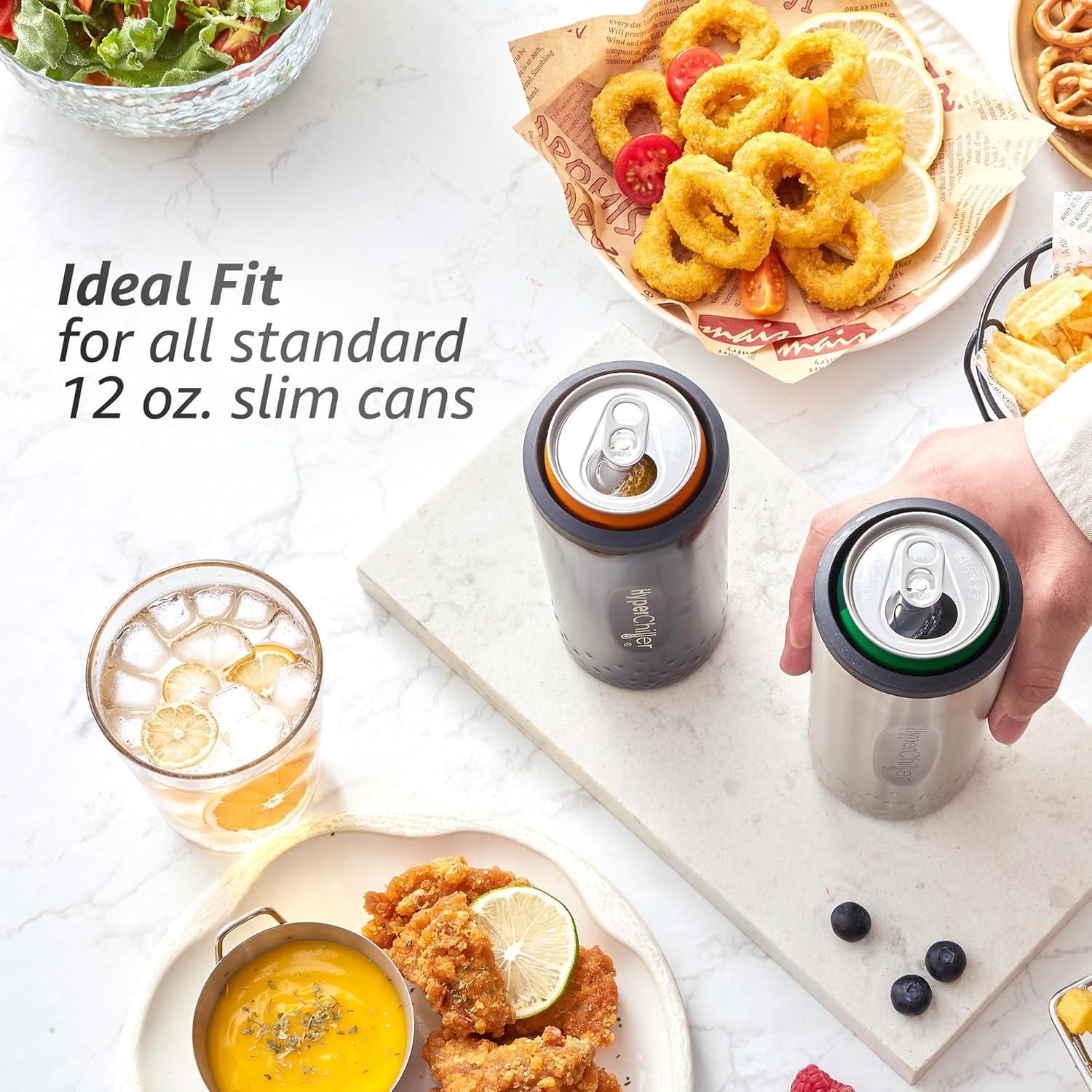 HyperChiller SLIM HBC100SS Enfriador de Latas 12 Oz Acero Inox