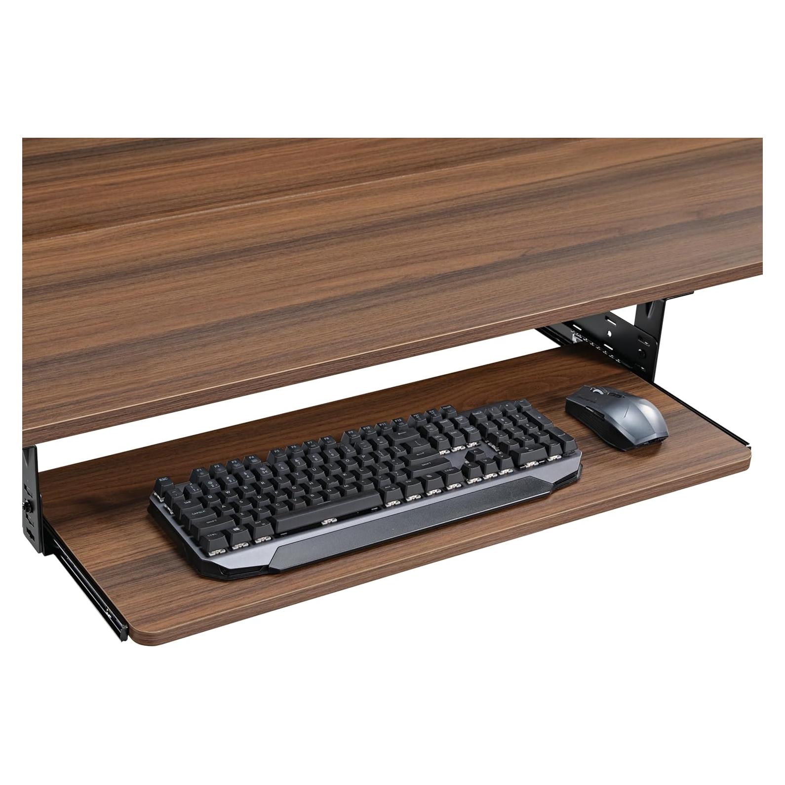 Bandeja de Teclado Ajustable EUREKA ERGONOMIC 71.12x27.94 cm