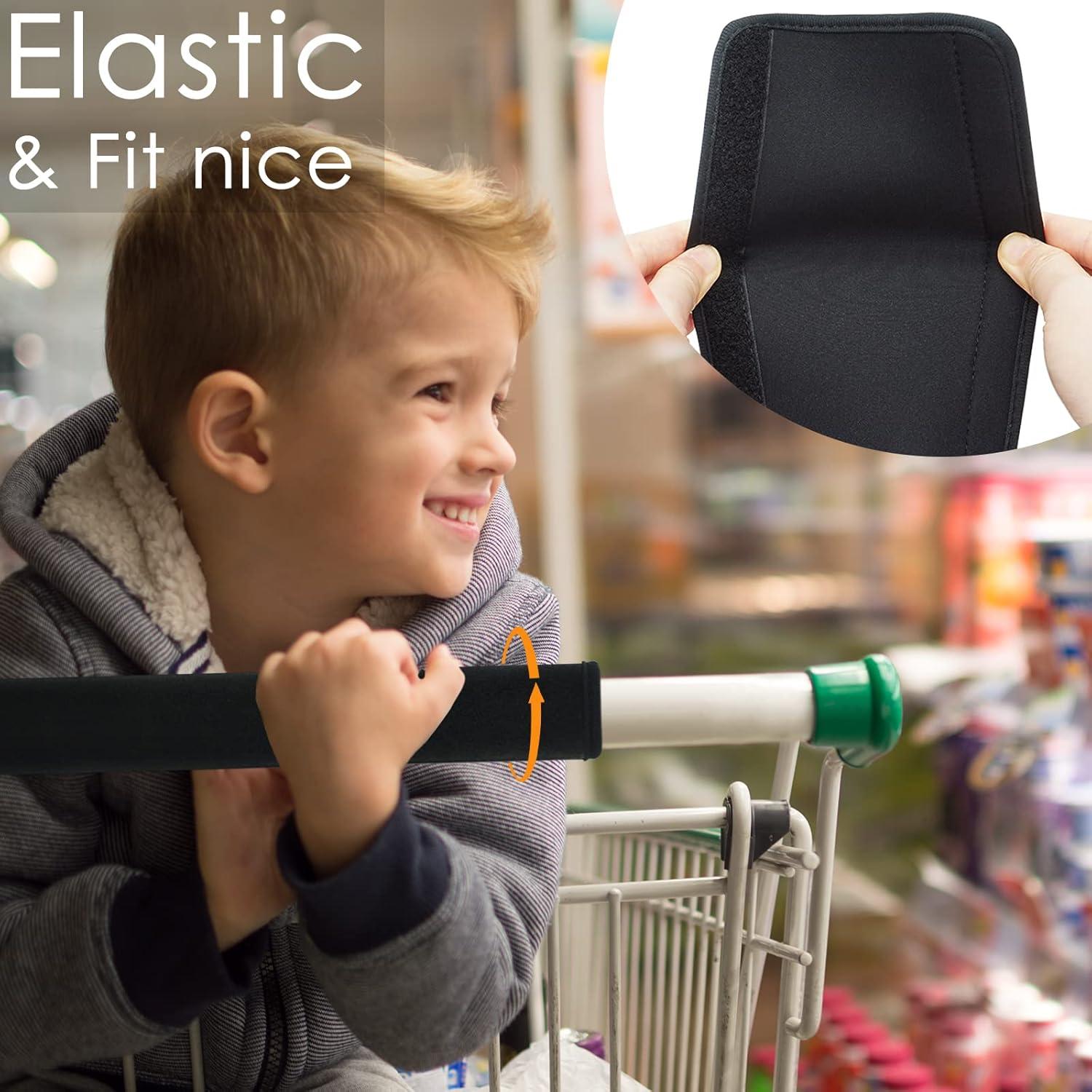 Cubiertas de Mango ZAWAGIIK 6 Pcs Antideslizantes Negro