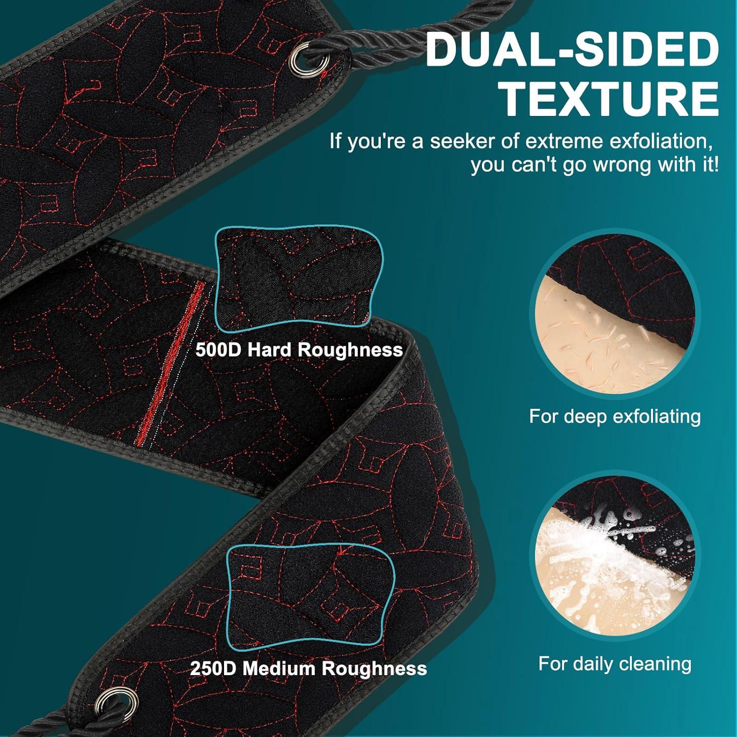 Exfoliante de Espalda Dodiff 97.79 cm Doble Cara Negro