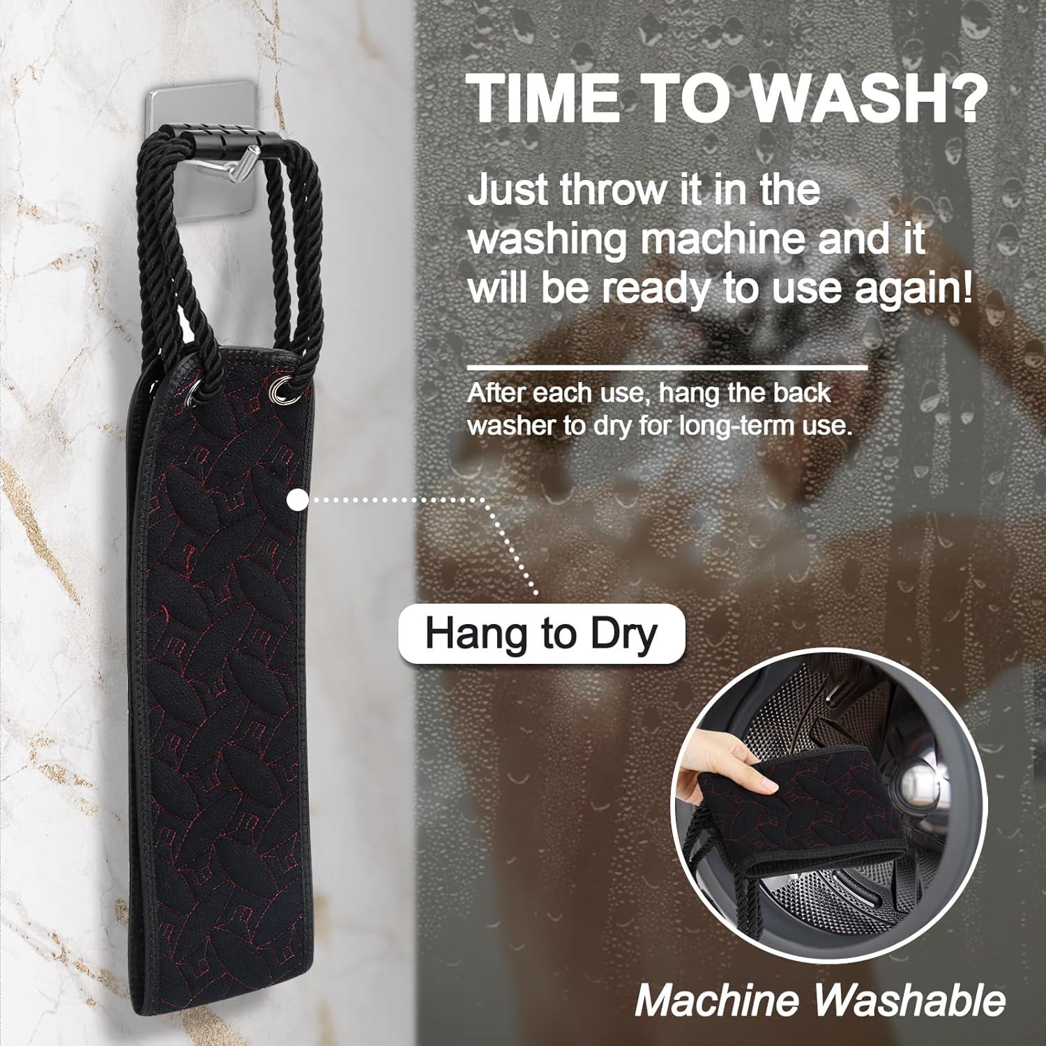 Exfoliante de Espalda Dodiff 97.79 cm Doble Cara Negro