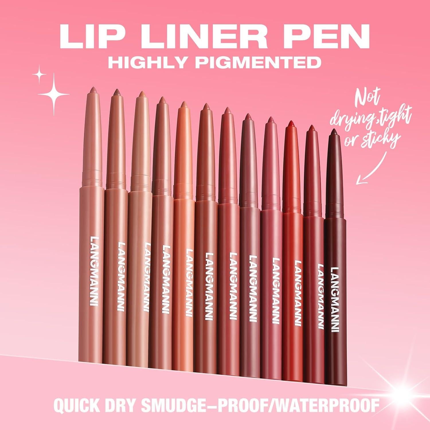 Set de Lápices Labiales Mate Jolilab - 12 Piezas Hidratantes