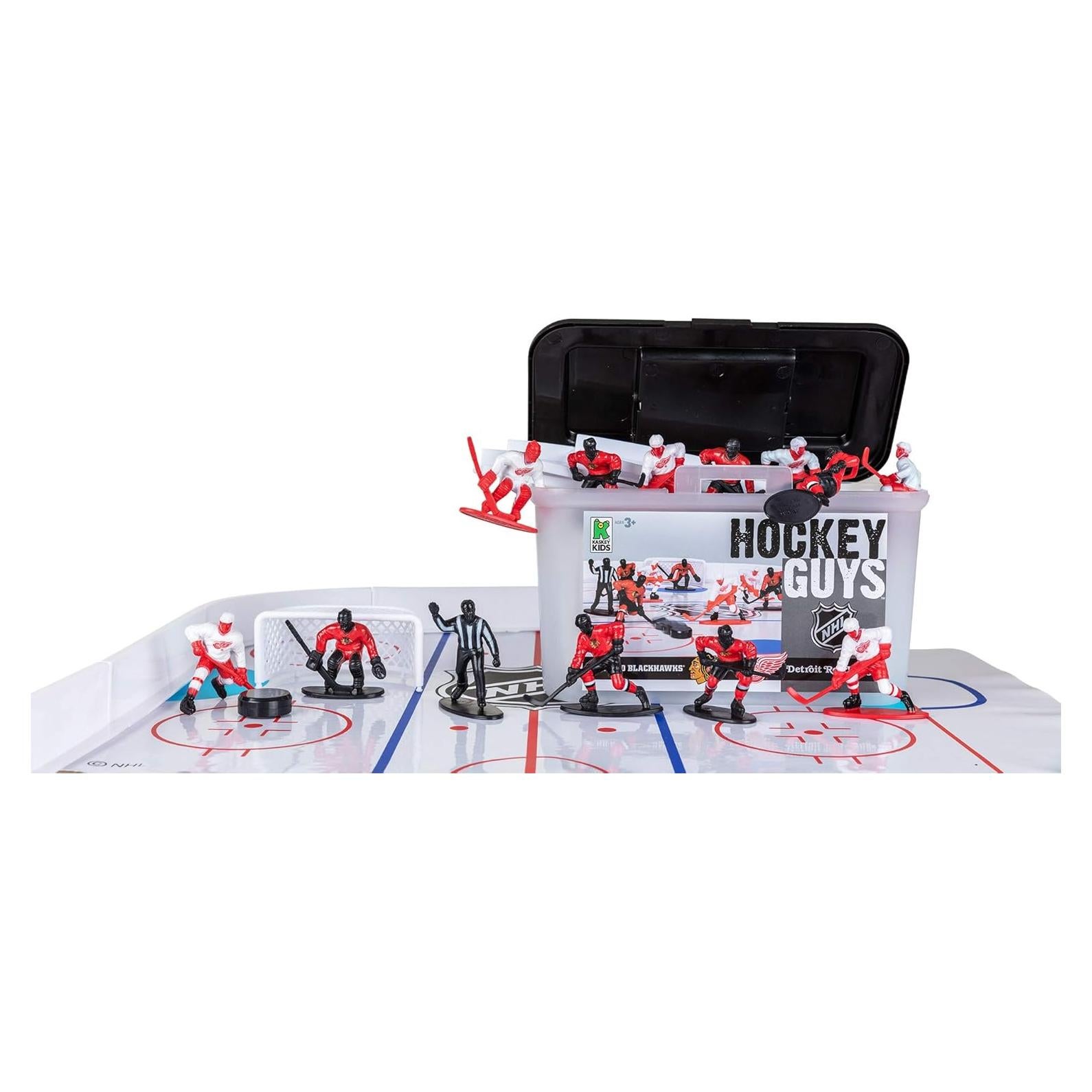 Kaskey Kids Hockey Guys Set 27 Piezas Blackhawks y Red Wings