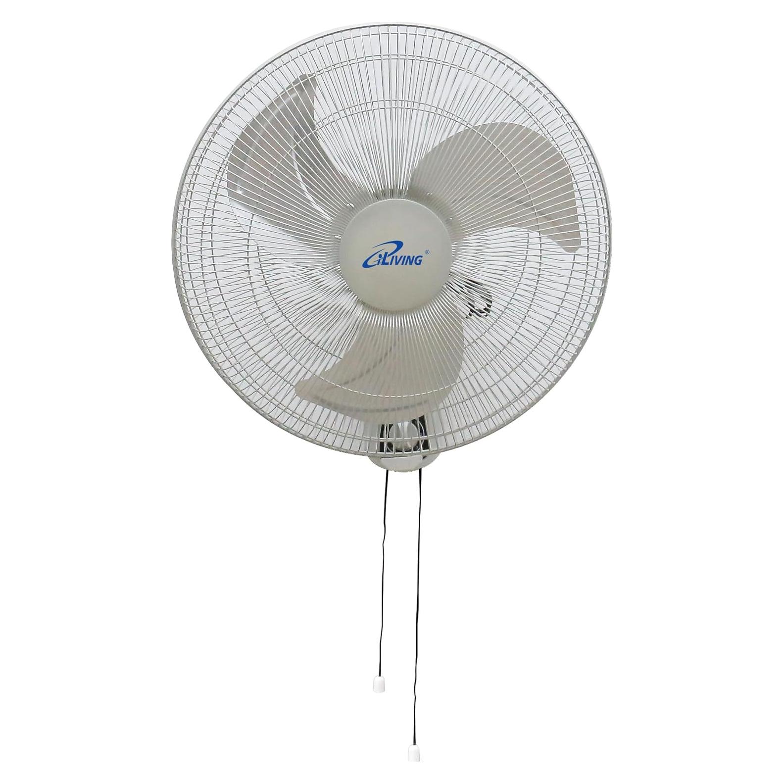 Ventilador de Pared Oscilante iLiving Glow 45 cm 3 Velocidades