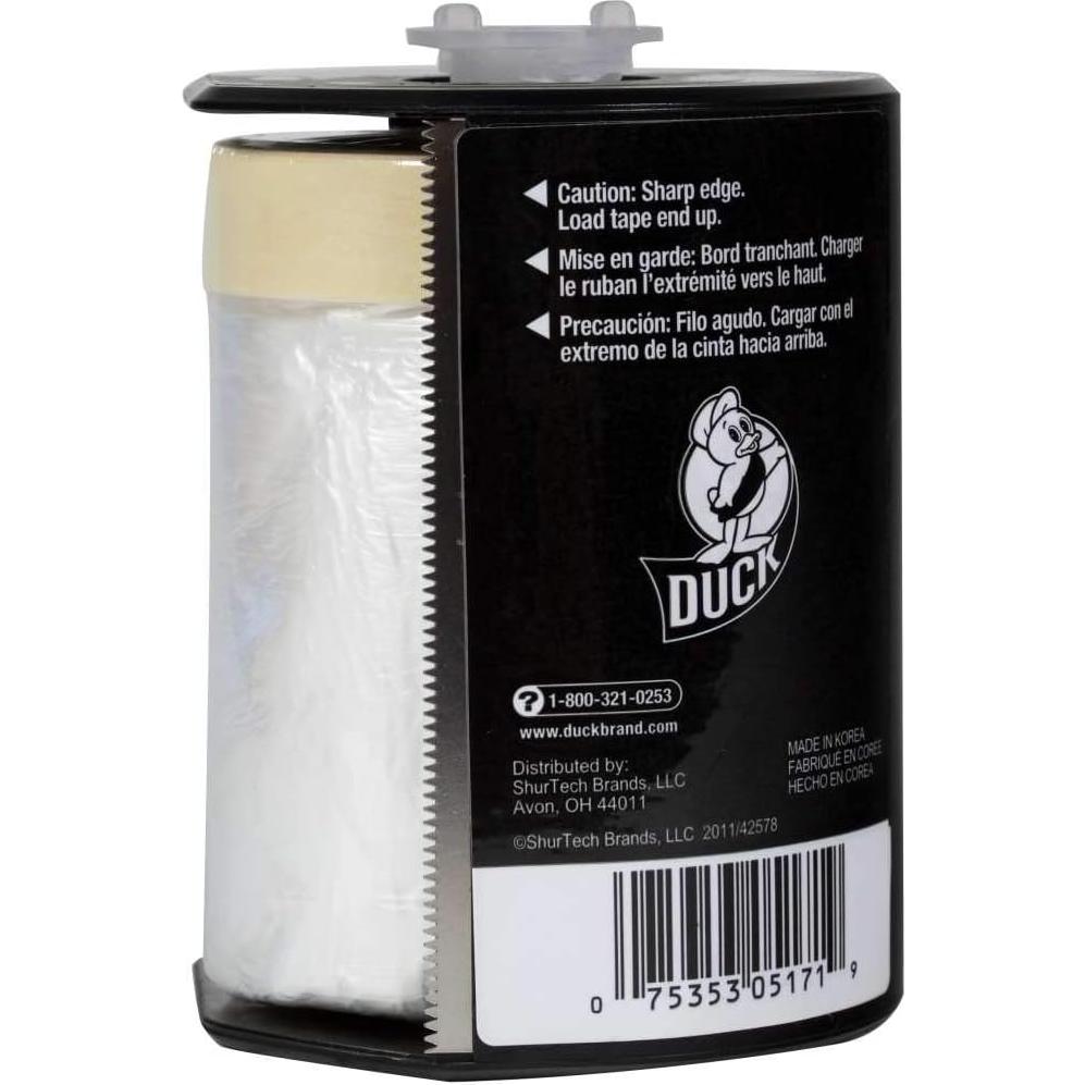 Tela de Caída Pre-Cinta Duck 1.6m x 6m para Pintura