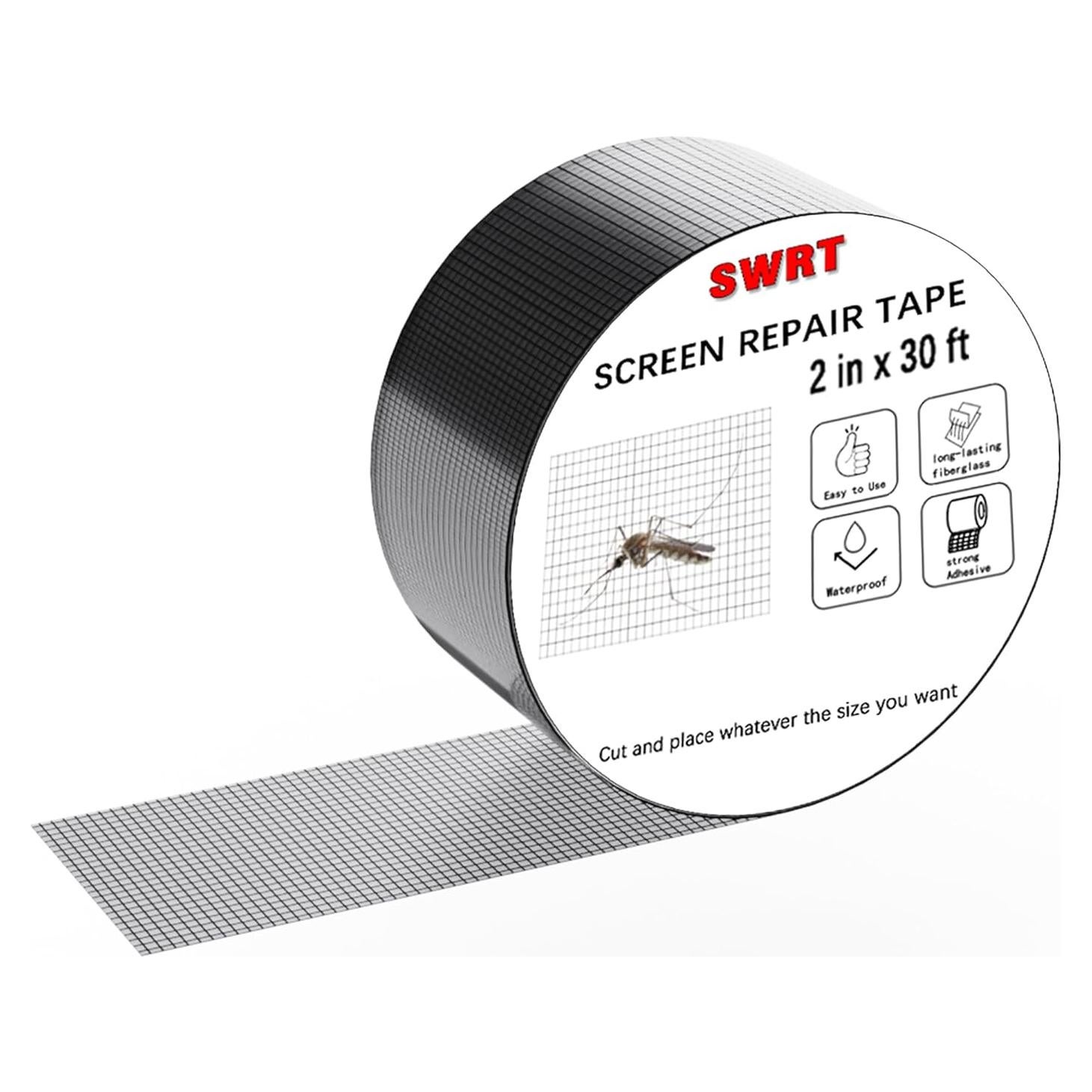Cinta de Reparación de Pantallas SWRT 5 cm x 9.14 m Negra