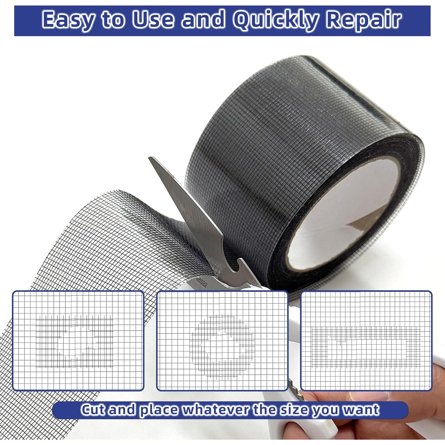 Cinta de Reparación de Pantallas SWRT 5 cm x 9.14 m Negra