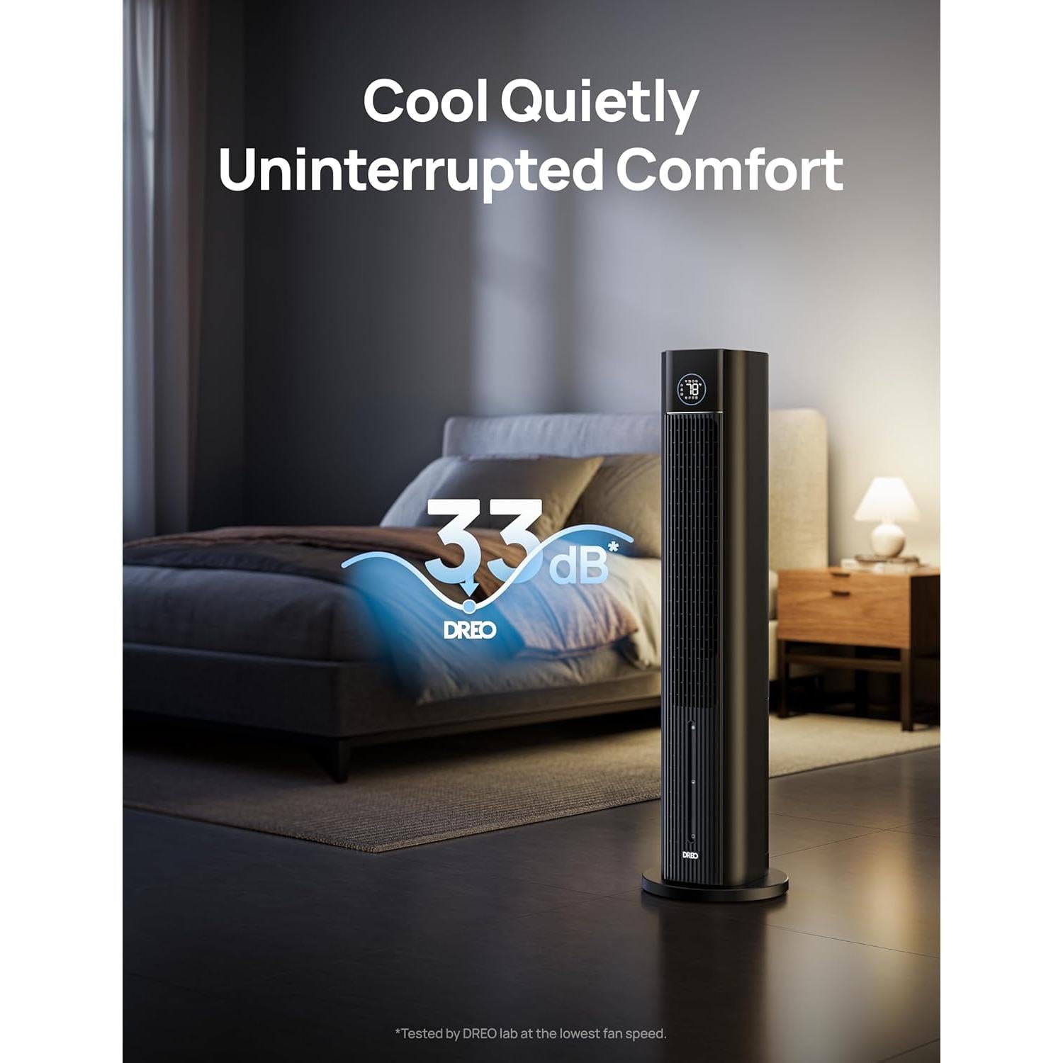 Enfriador Evaporativo Dreo IceWind 712S 6L 4 Velocidades Negro