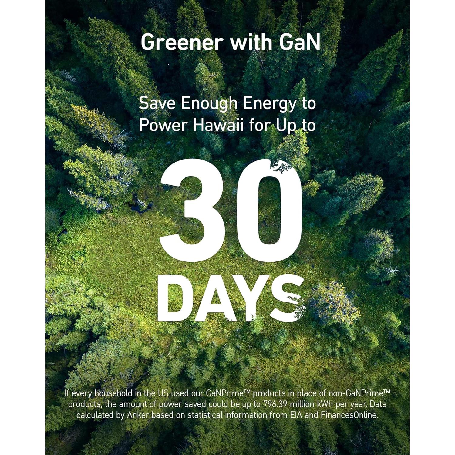 Cargador Portátil Anker GaNPrime 10,000mAh 65W USB-C