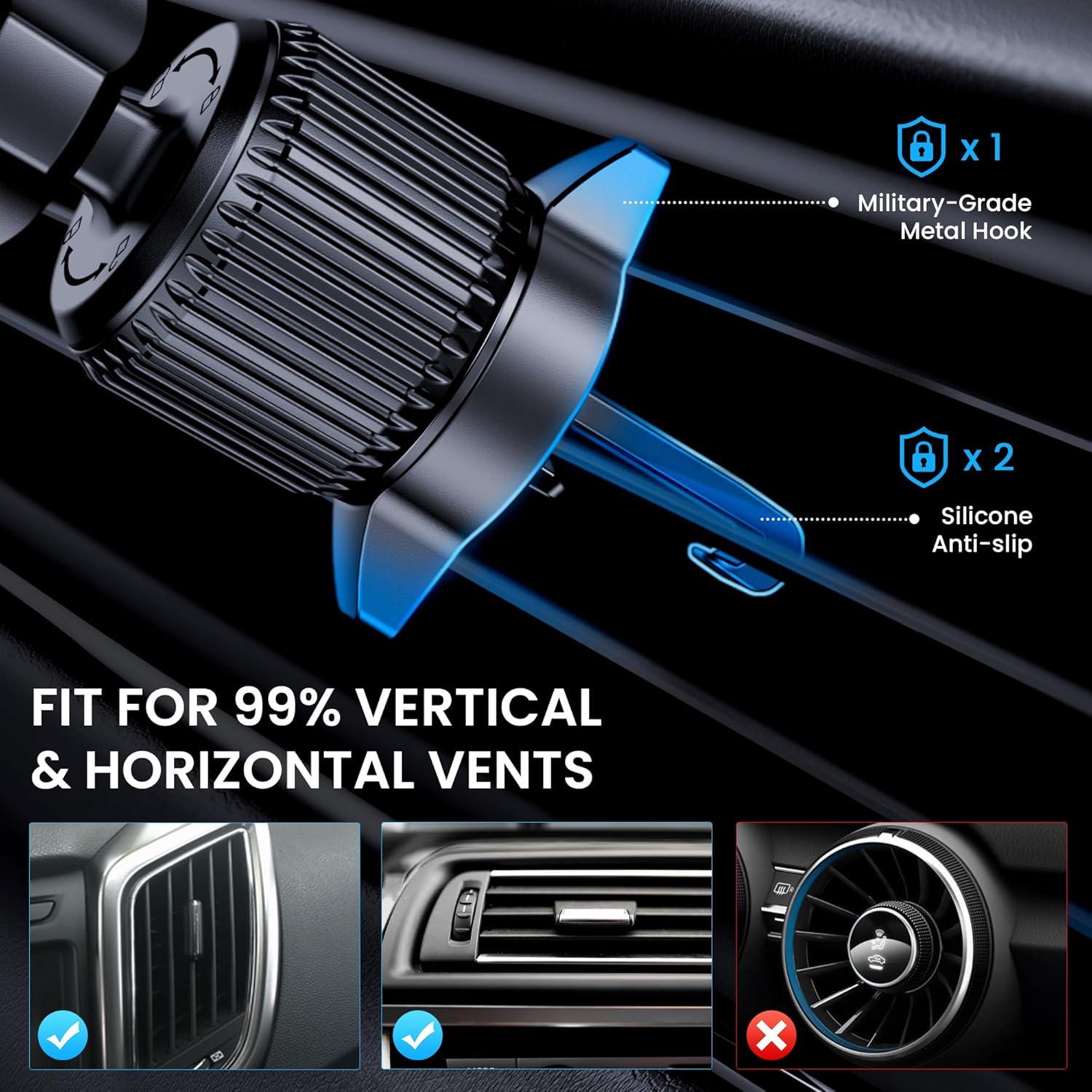 Soporte para Teléfono de Coche BIVGAZA Universal Ajustable