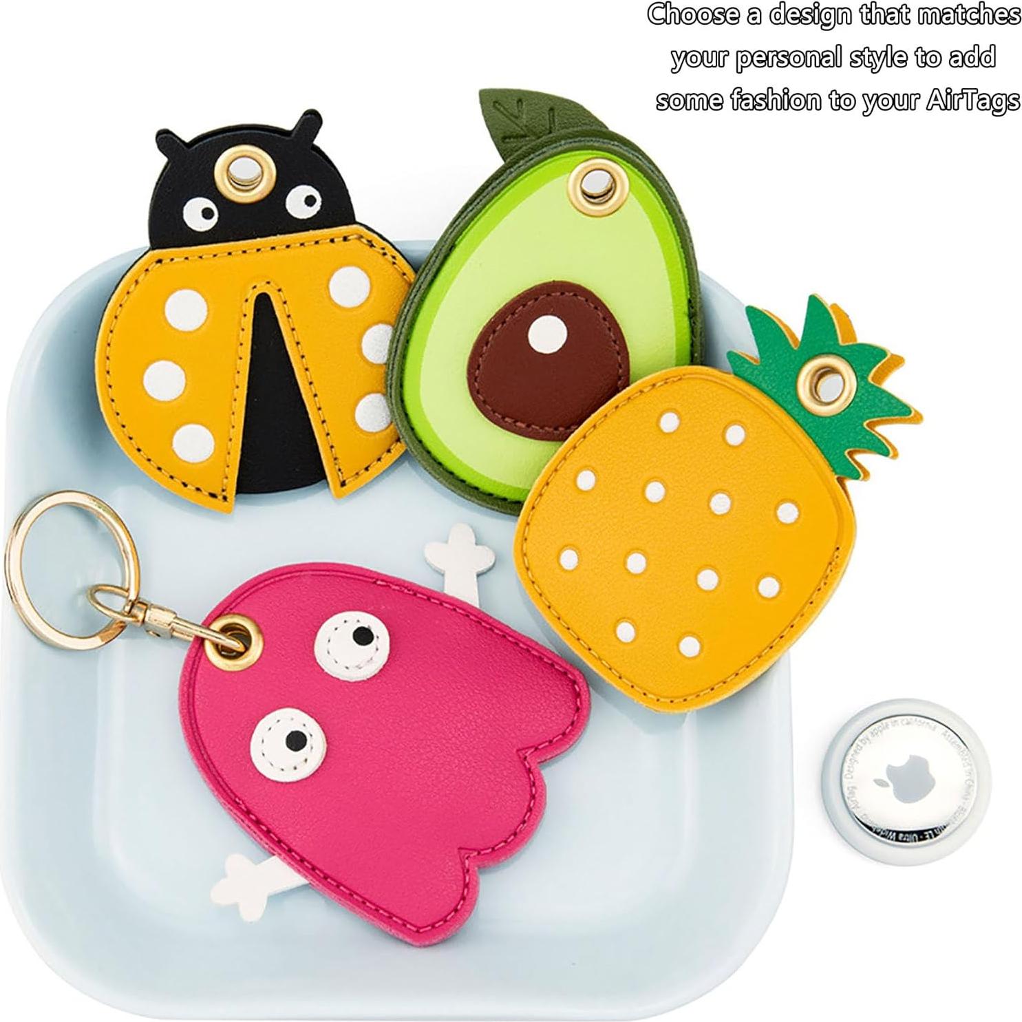 Soporte de Llave Aguacate ZACAGO para AirTag y Smart Tag