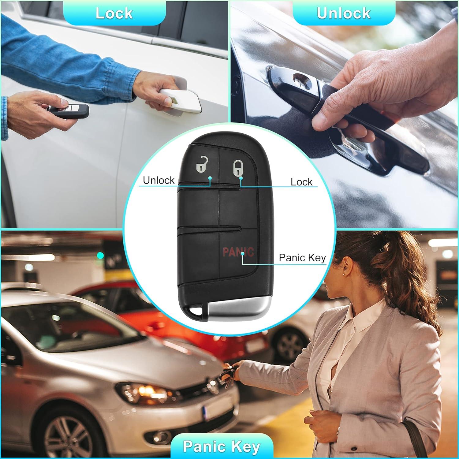 Llave de Entrada Sin Llave X AUTOHAUX para Dodge 2011-2022