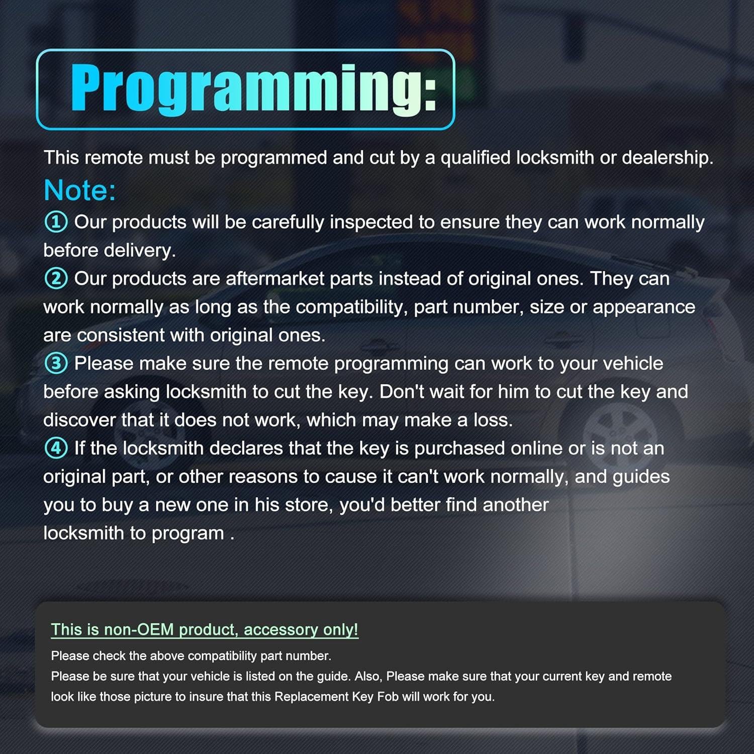 Llave de Entrada Sin Llave X AUTOHAUX para Dodge 2011-2022