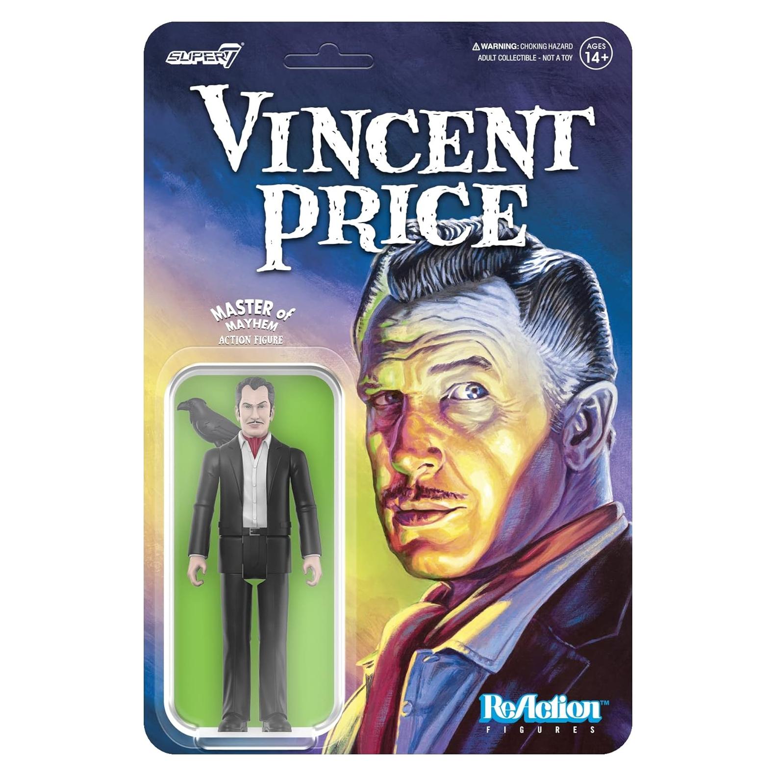 Figura de Reacción Vincent Price Ascot 9.53 cm Super7