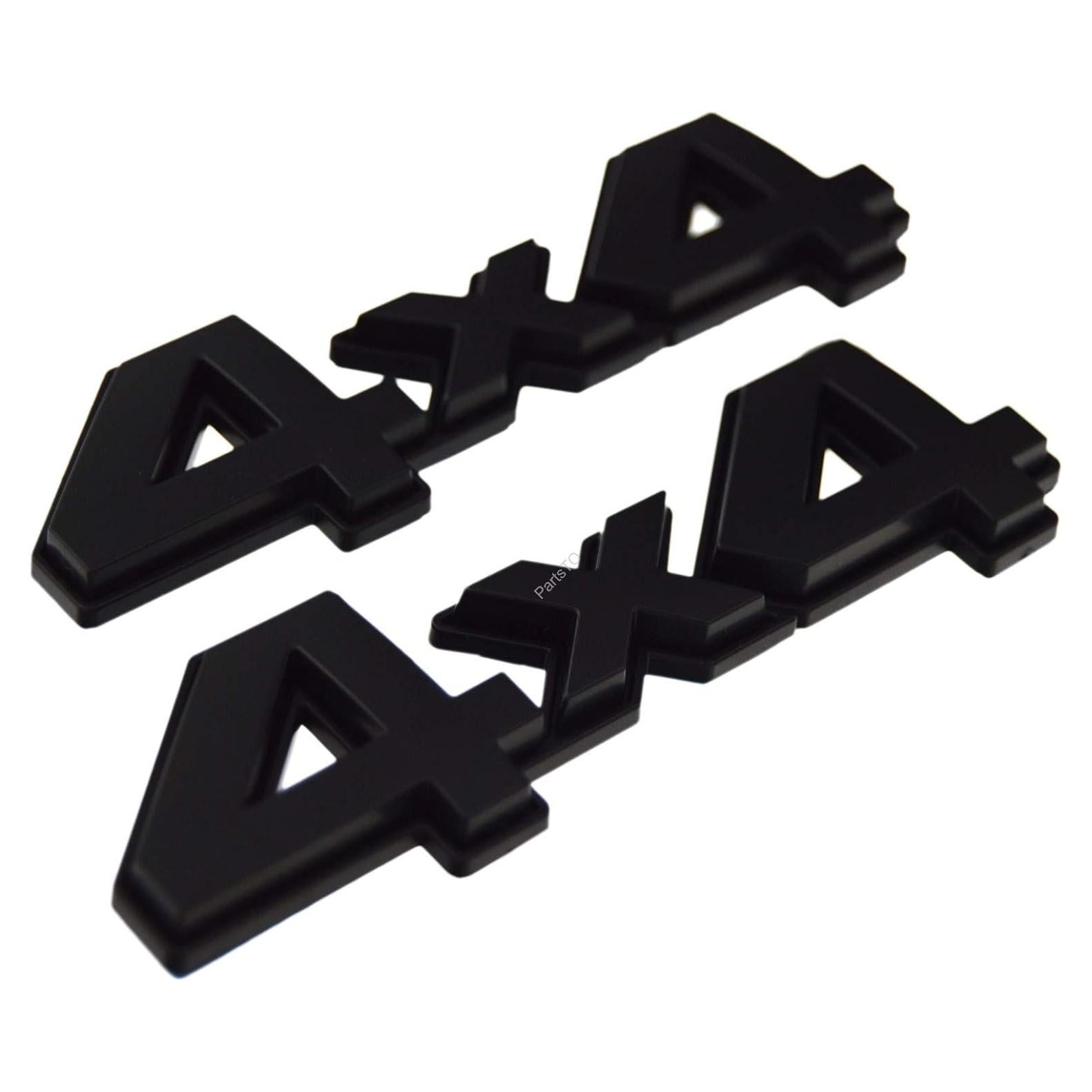 4x4 Decal Emblem Badge with Pre-Adhesive for Toyota Tacoma Hilux Tundra 4Runner Land Cruiser Sequoia Exterior Performance Trim Decal