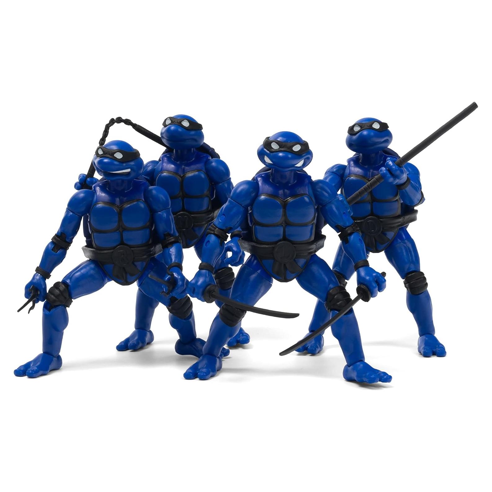 Figuras de Acción Tortugas Ninja Adolescente 4-Pack BST AXN 12.7 cm